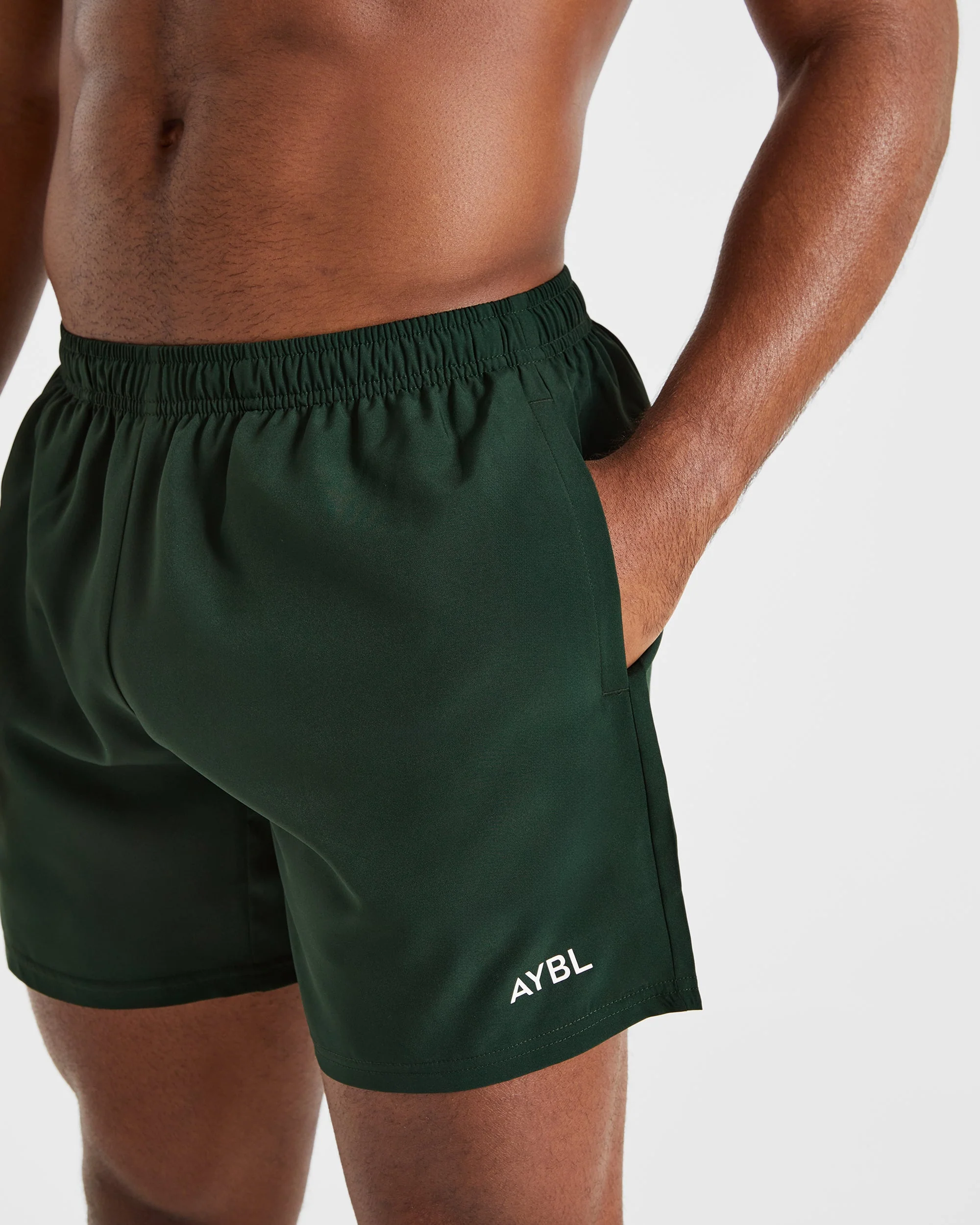 Core 5" Shorts - Forest Green - Image 5
