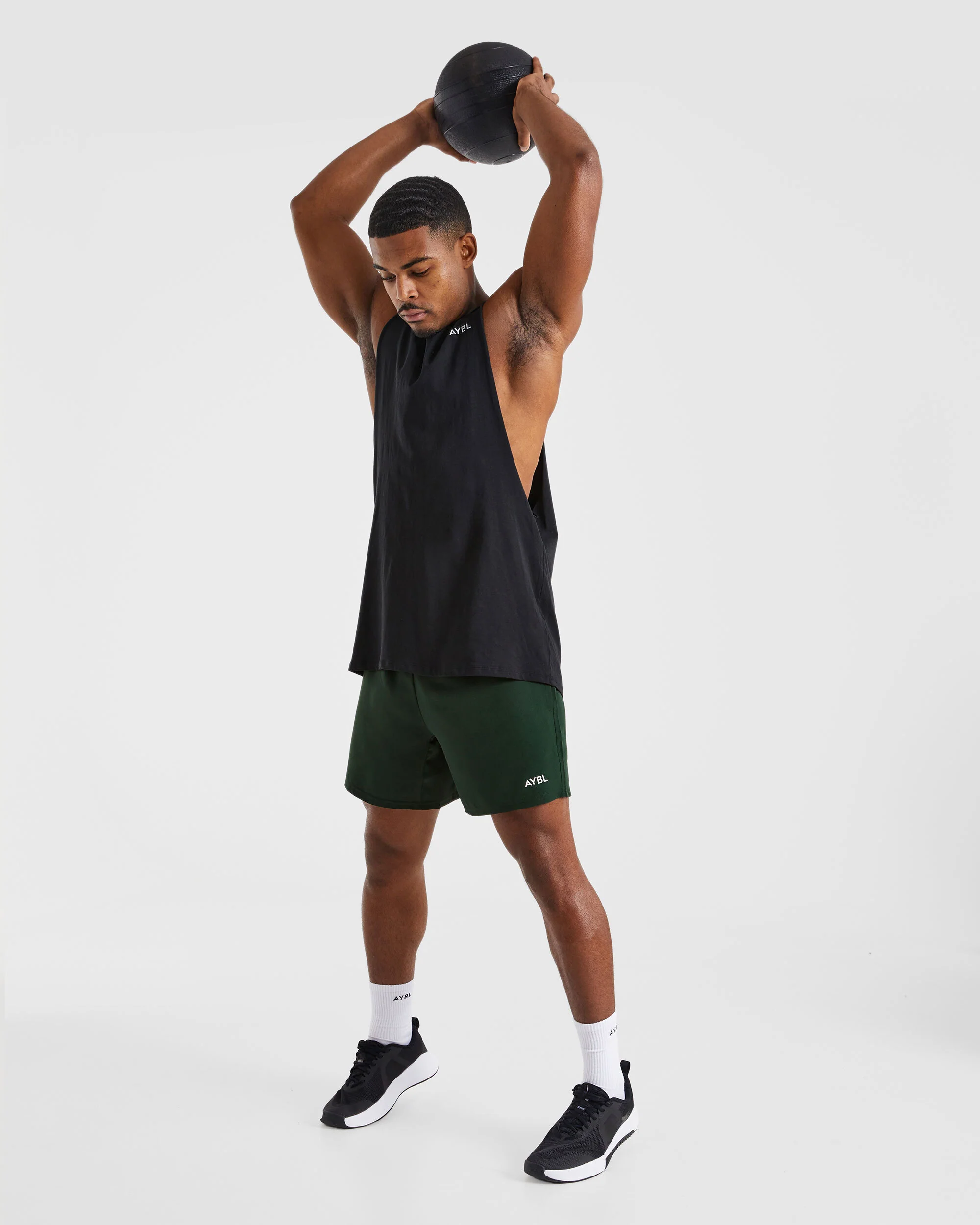 Core 5" Shorts - Forest Green - Image 8