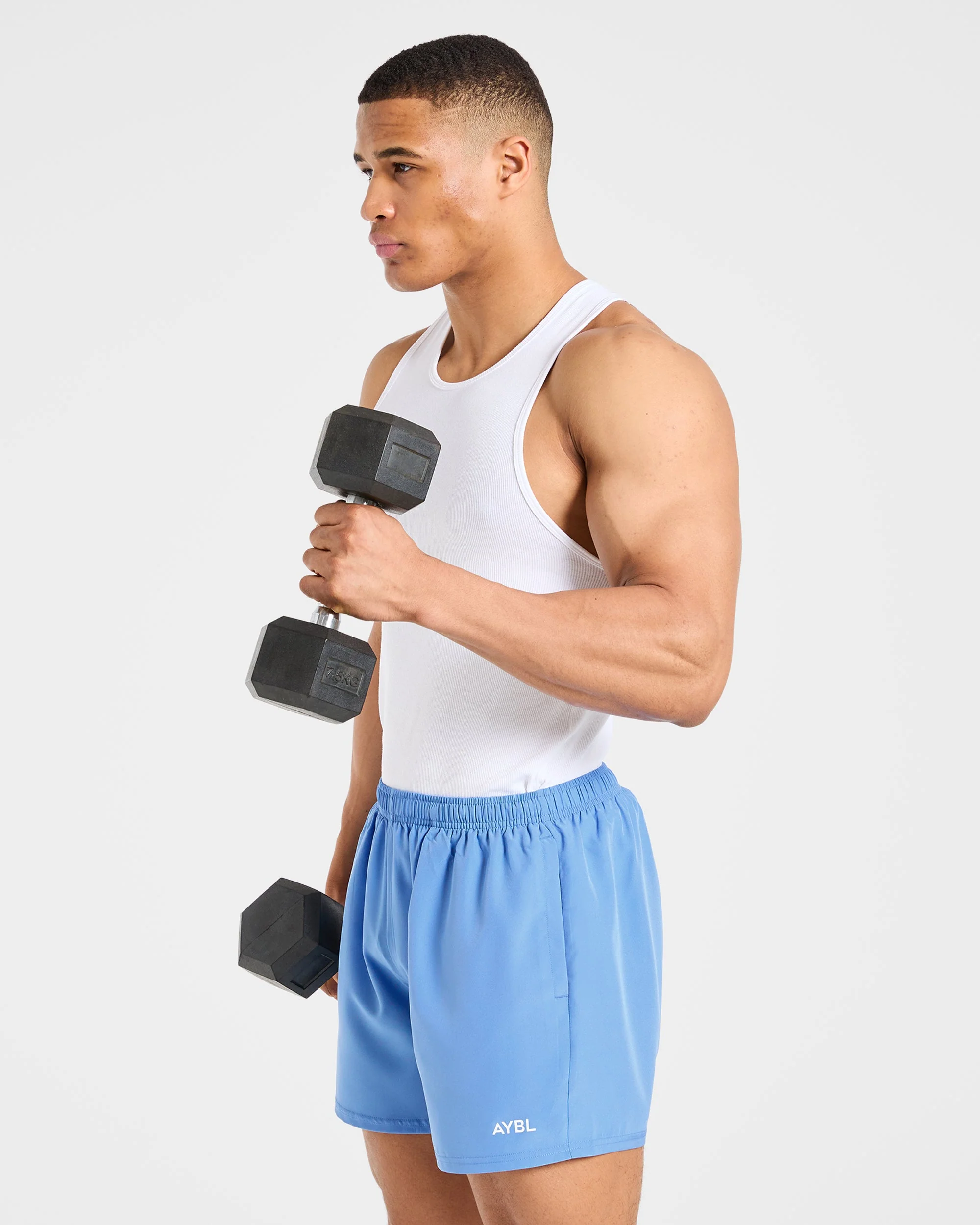Core 5" Shorts - Muted Blue - Image 7