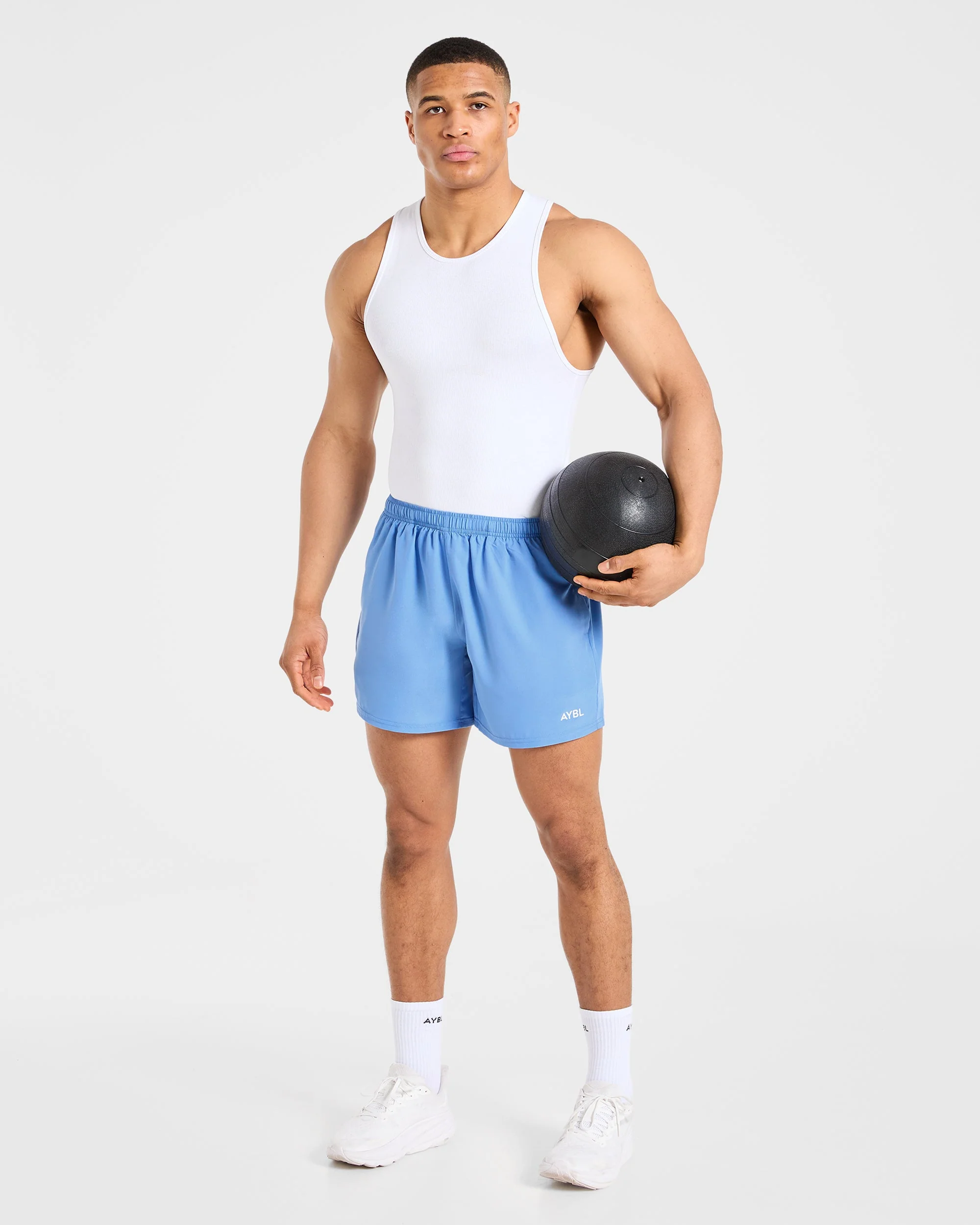 Core 5" Shorts - Muted Blue - Image 8
