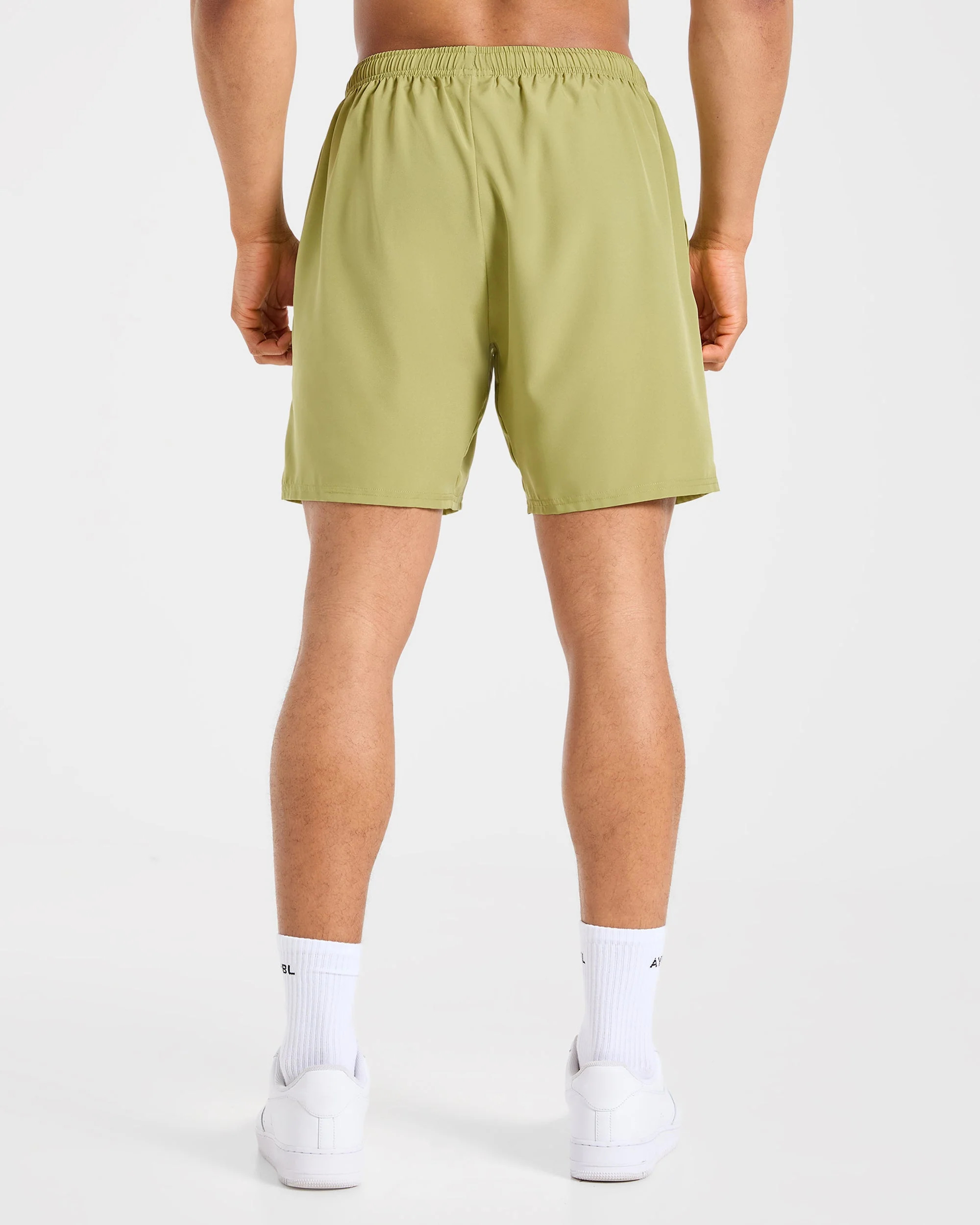 Core 7" Shorts  - Citrus Olive - Image 2