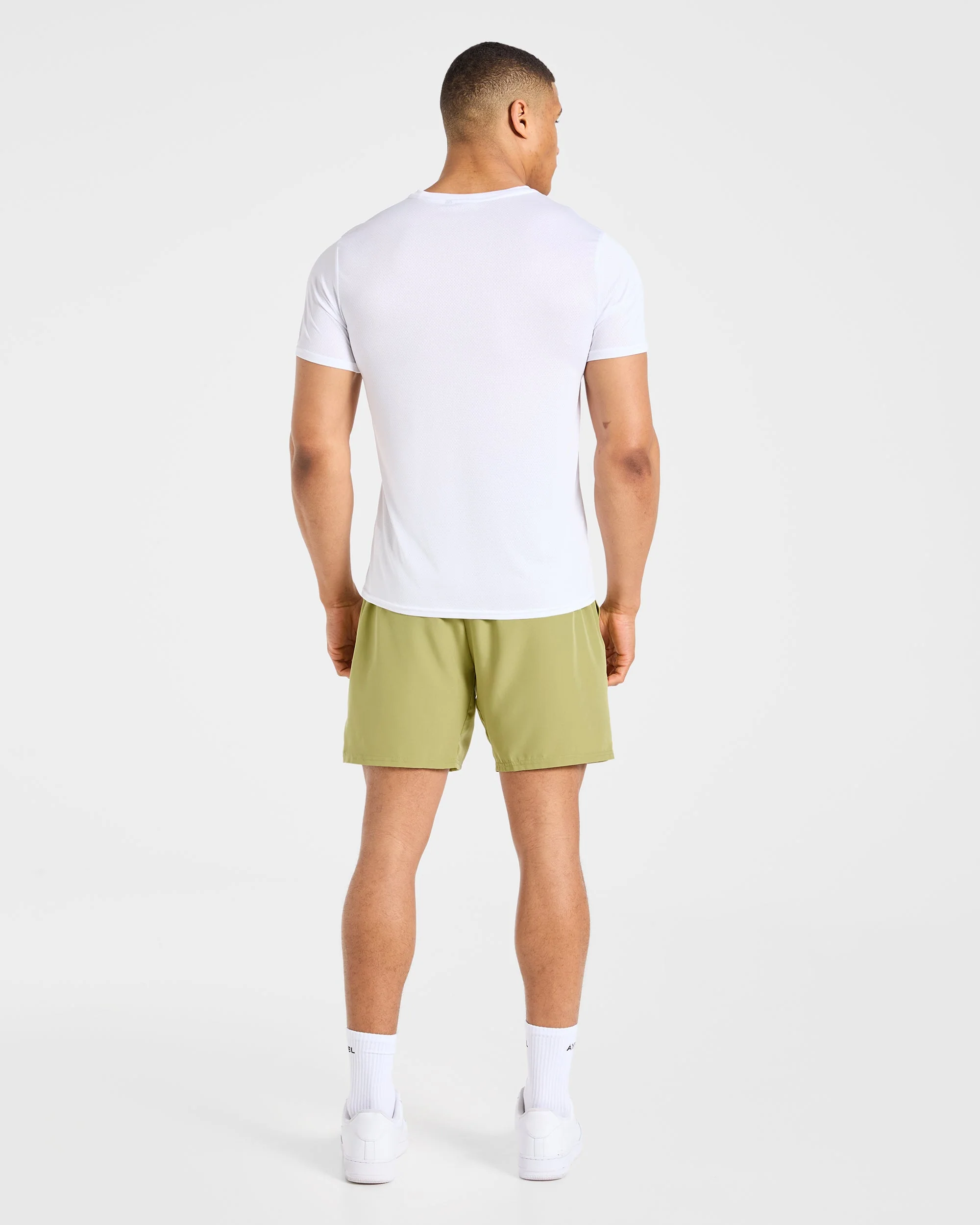 Core 7" Shorts  - Citrus Olive - Image 4