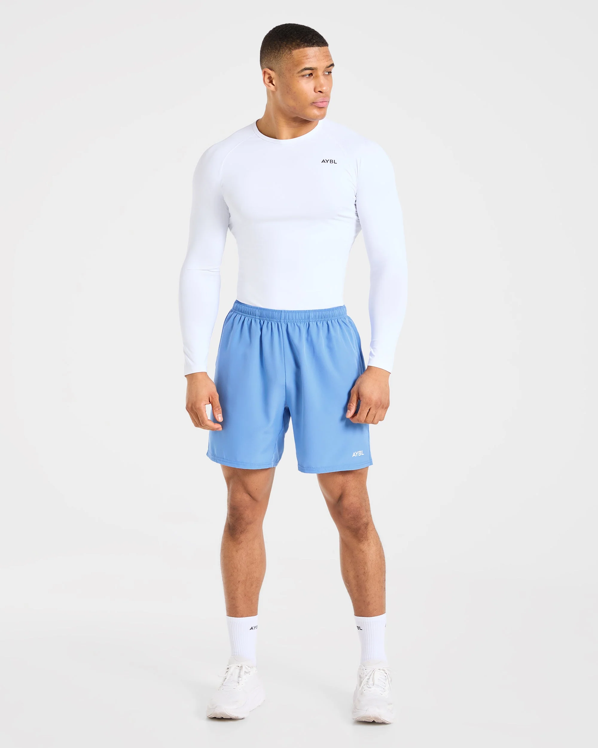 Core 7" Shorts  - Muted Blue - Image 3