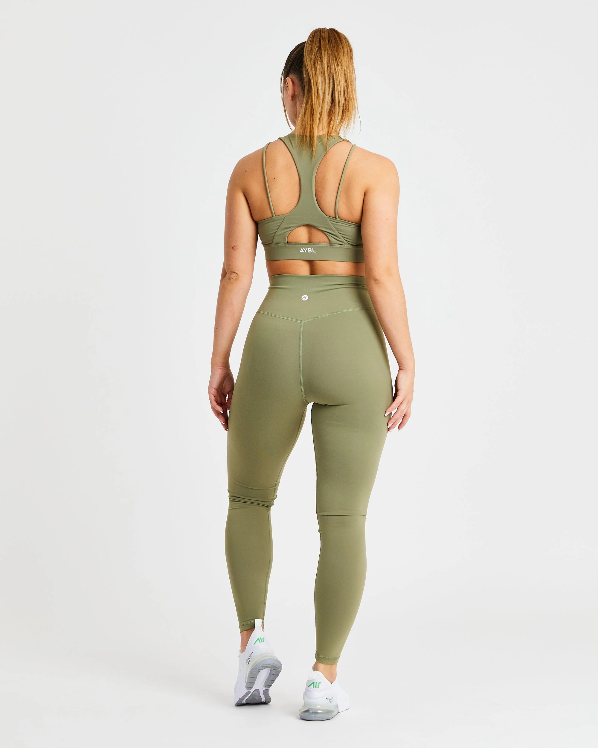 Core Leggings - Olive - Image 4
