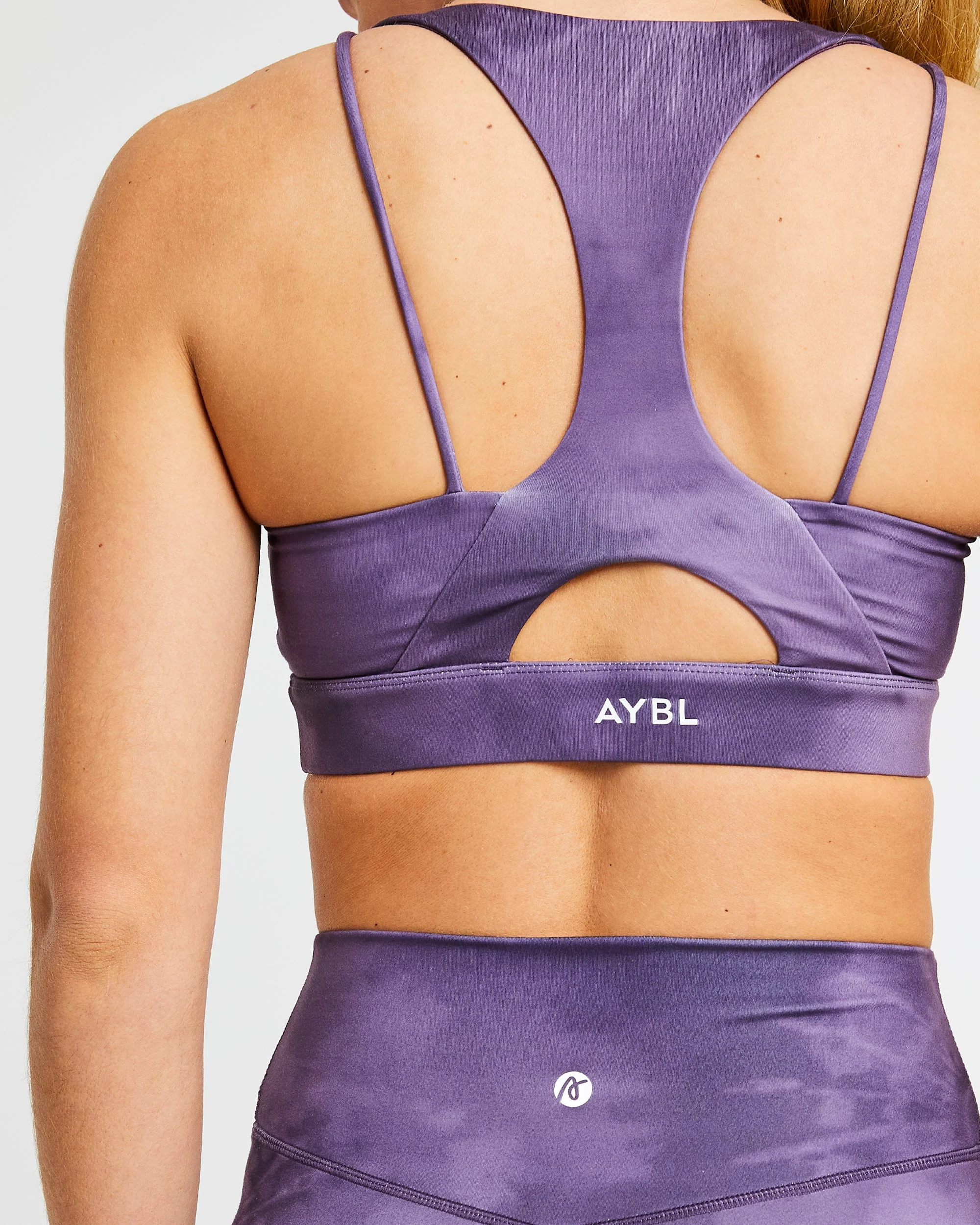 Core Sports Bra - Purple Tie Dye - Image 6