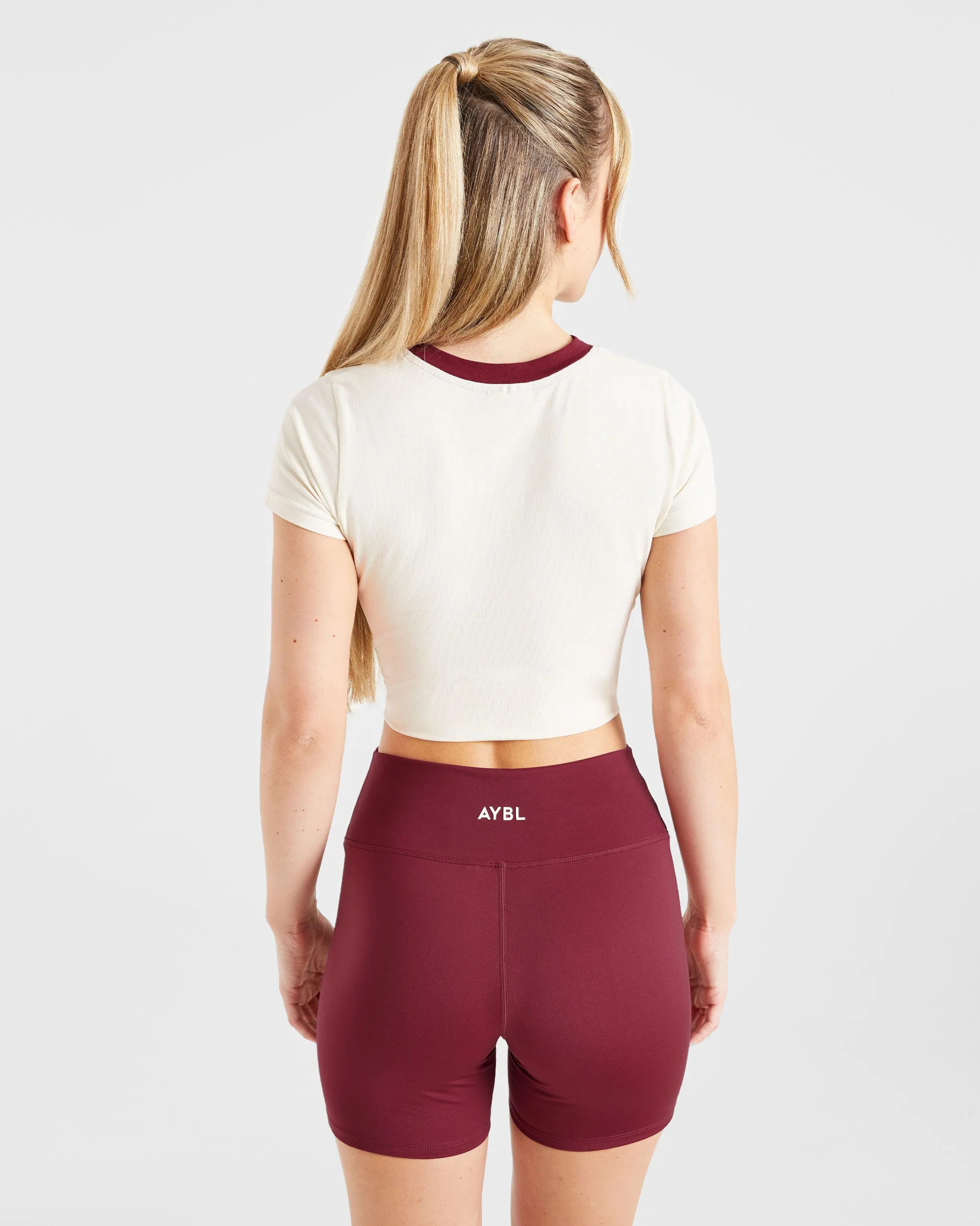 Courtside Baby Tee - Off White - Image 2