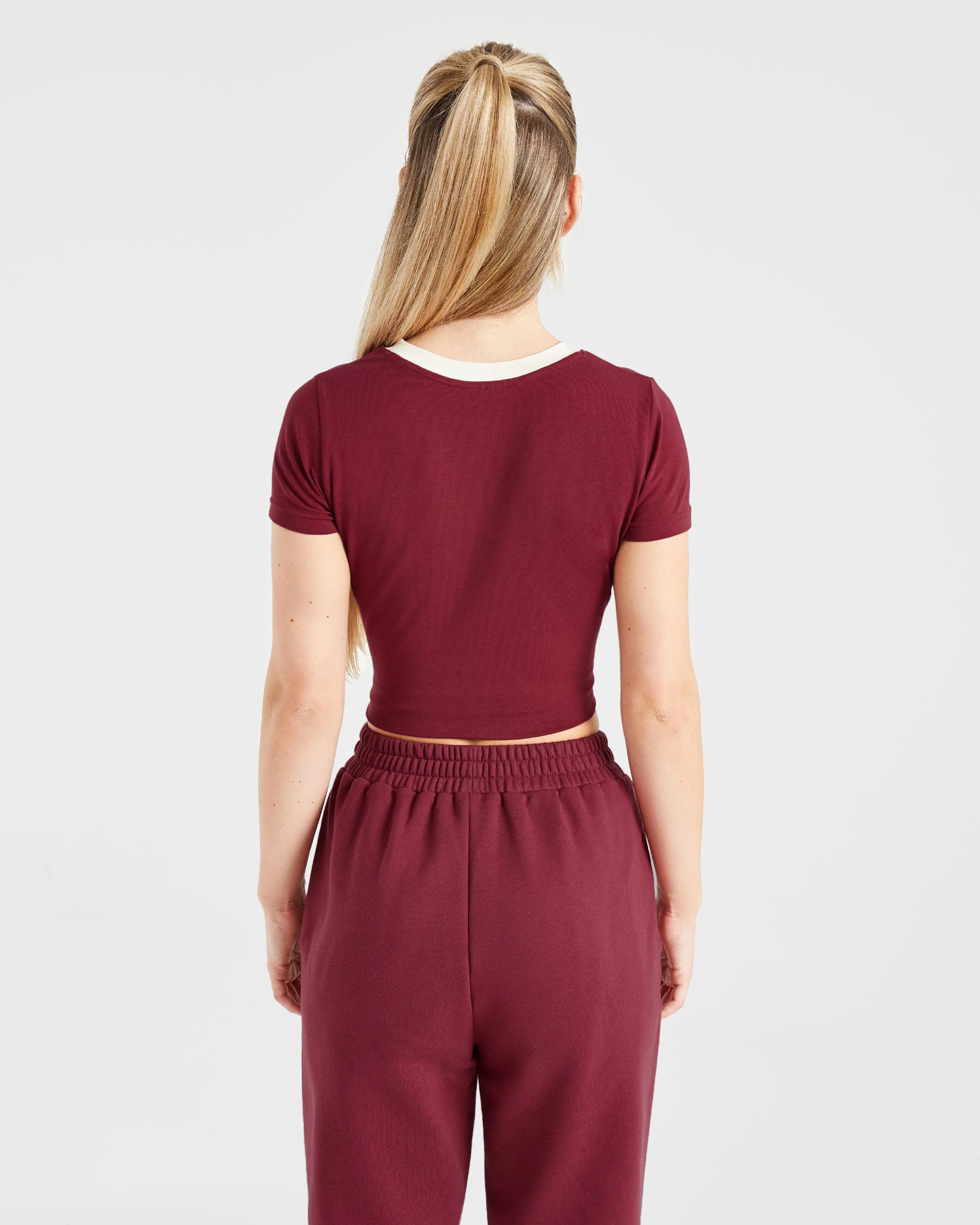 Courtside Baby Tee - Summer Cherry - Image 2