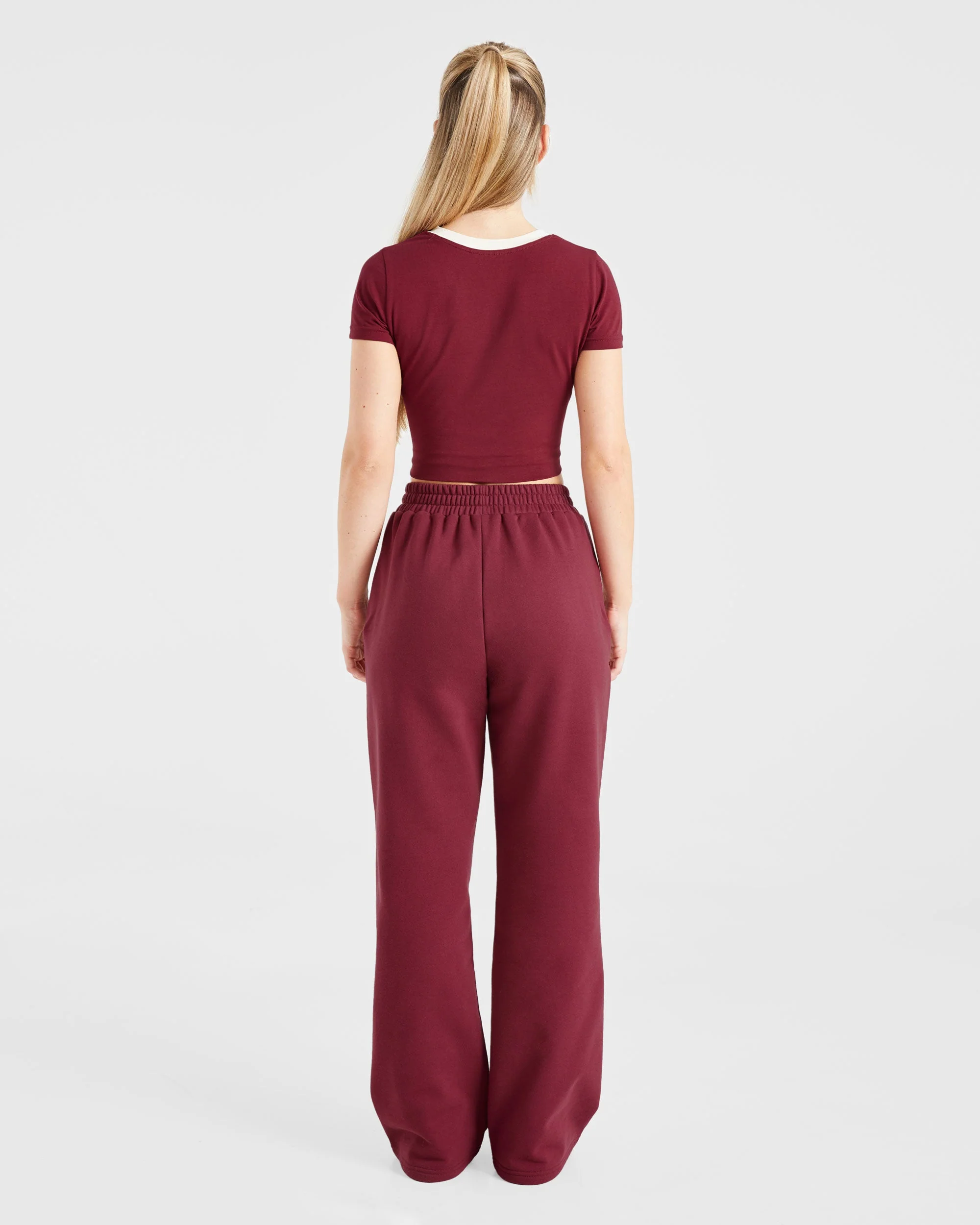 Courtside Baby Tee - Summer Cherry - Image 4