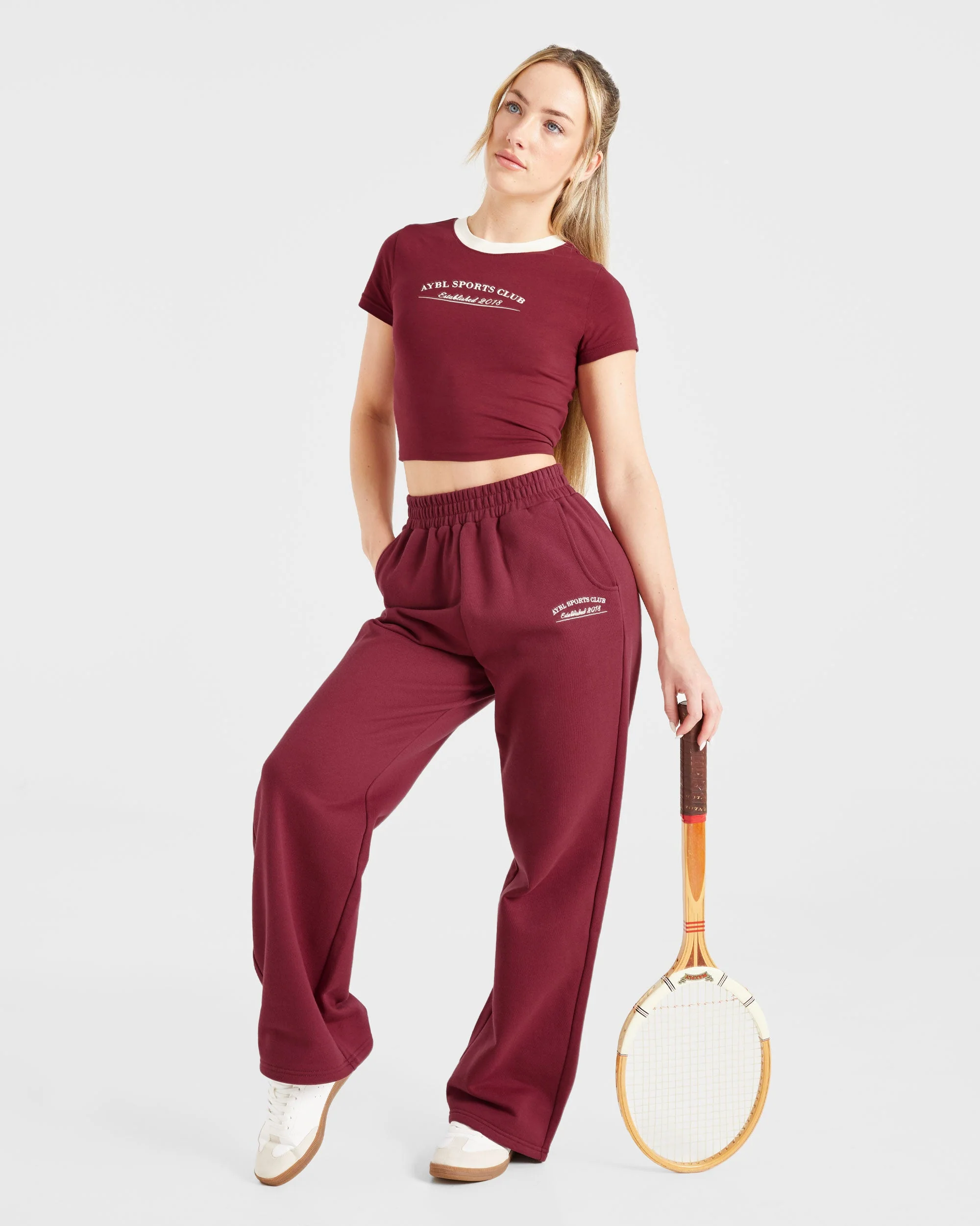 Courtside Baby Tee - Summer Cherry - Image 8