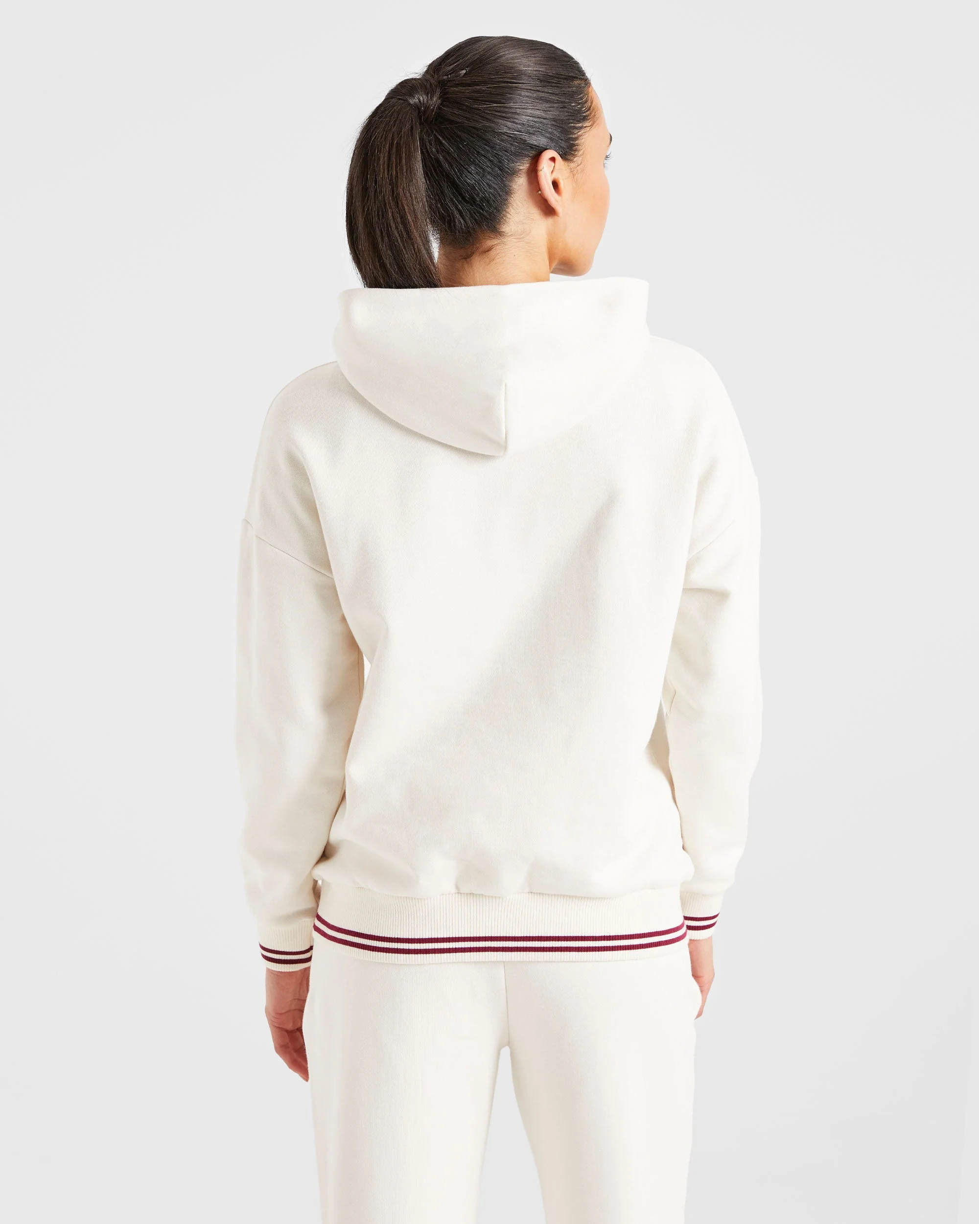 Courtside Hoodie - Off White - Image 2