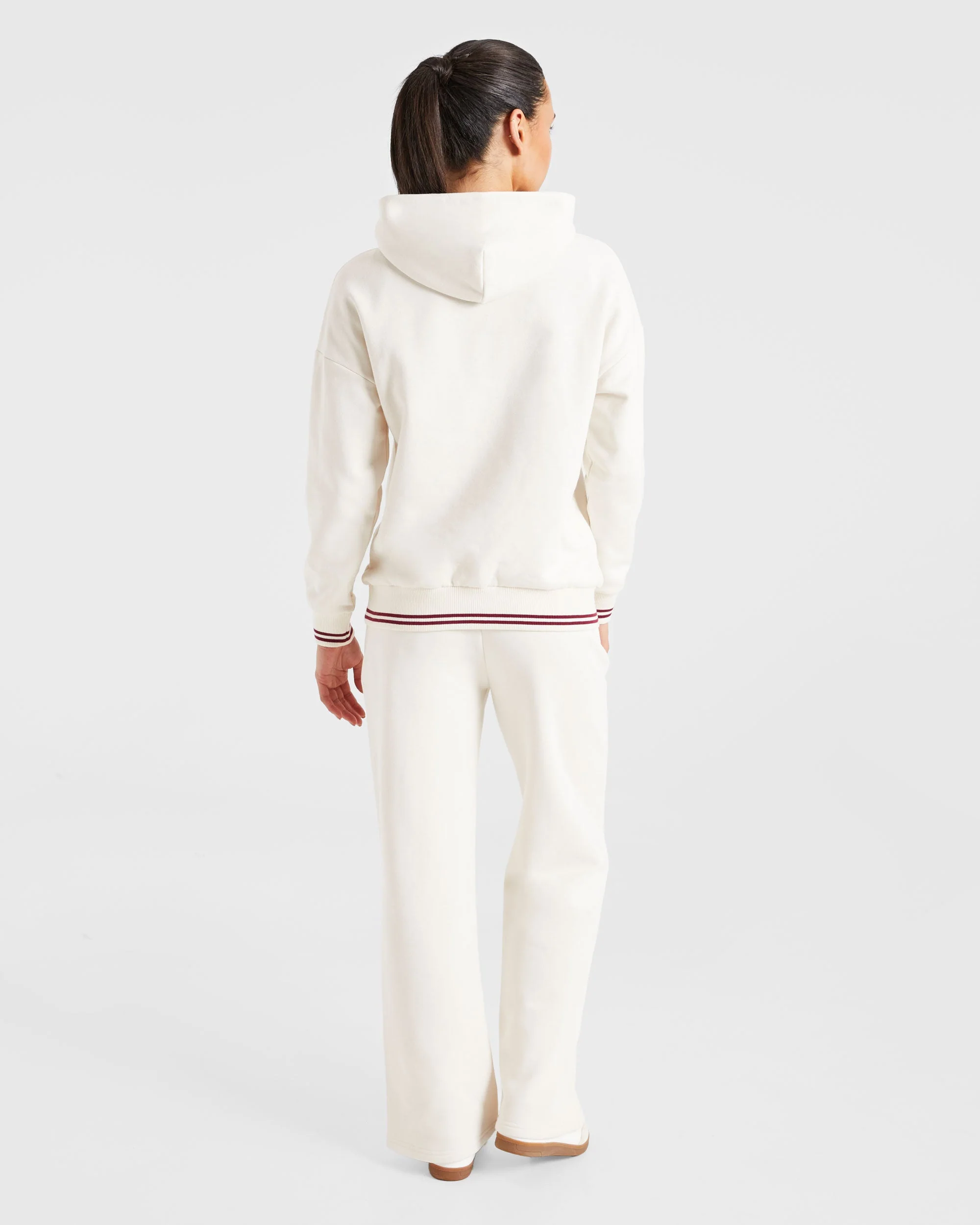 Courtside Hoodie - Off White - Image 4