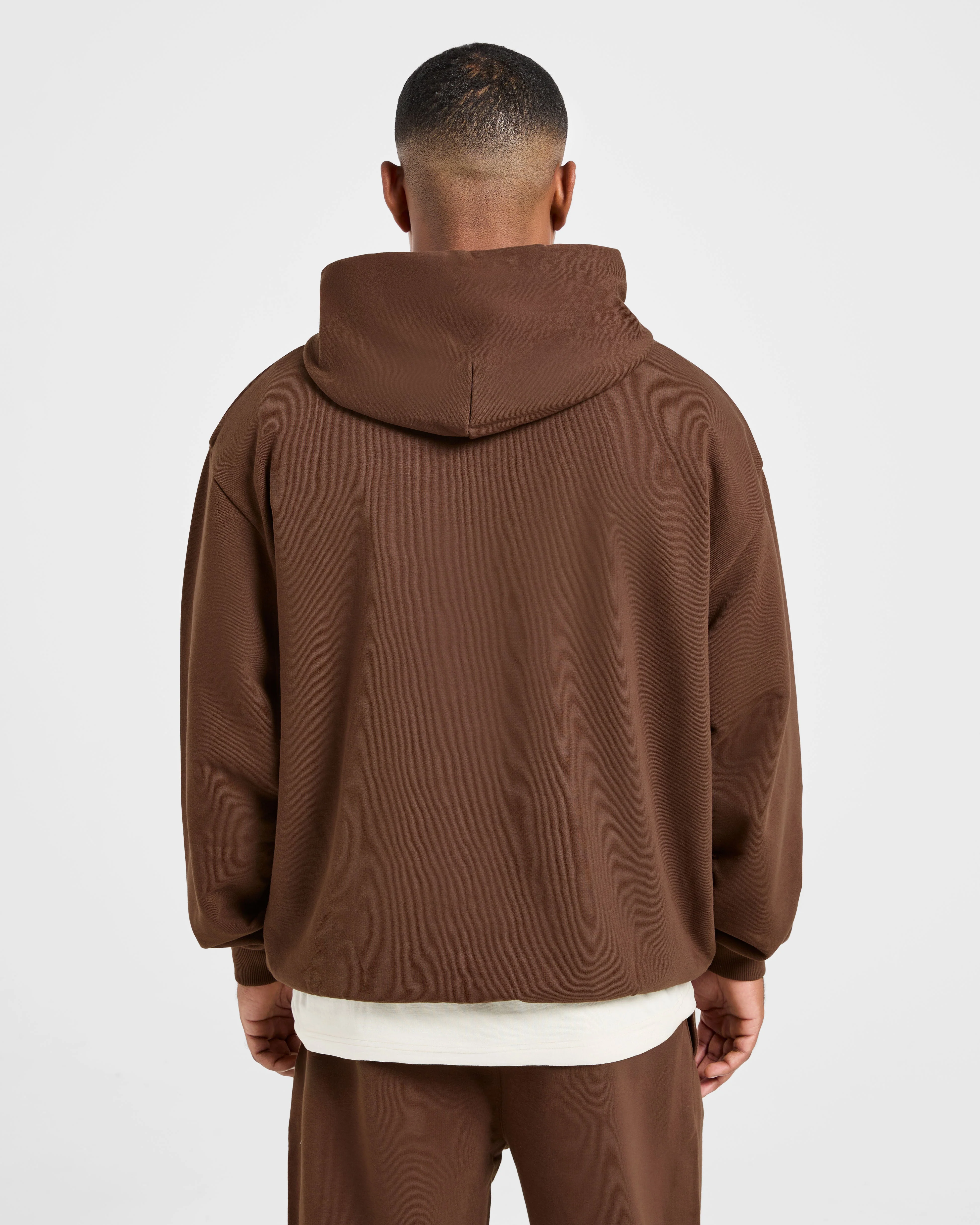 Craft Oversized Hoodie - Brown - Image 2