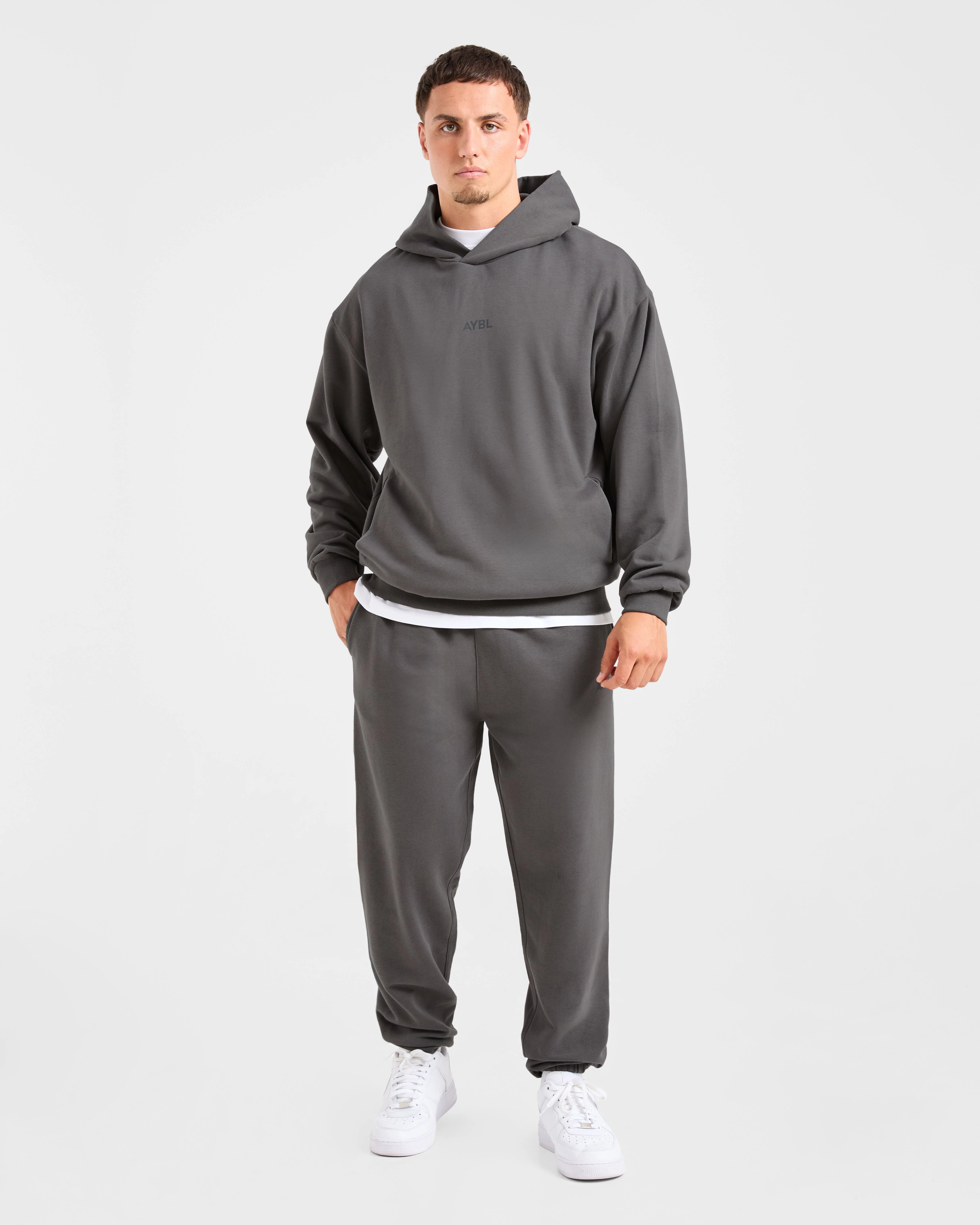 Craft Oversized Hoodie - Charcoal - Image 3