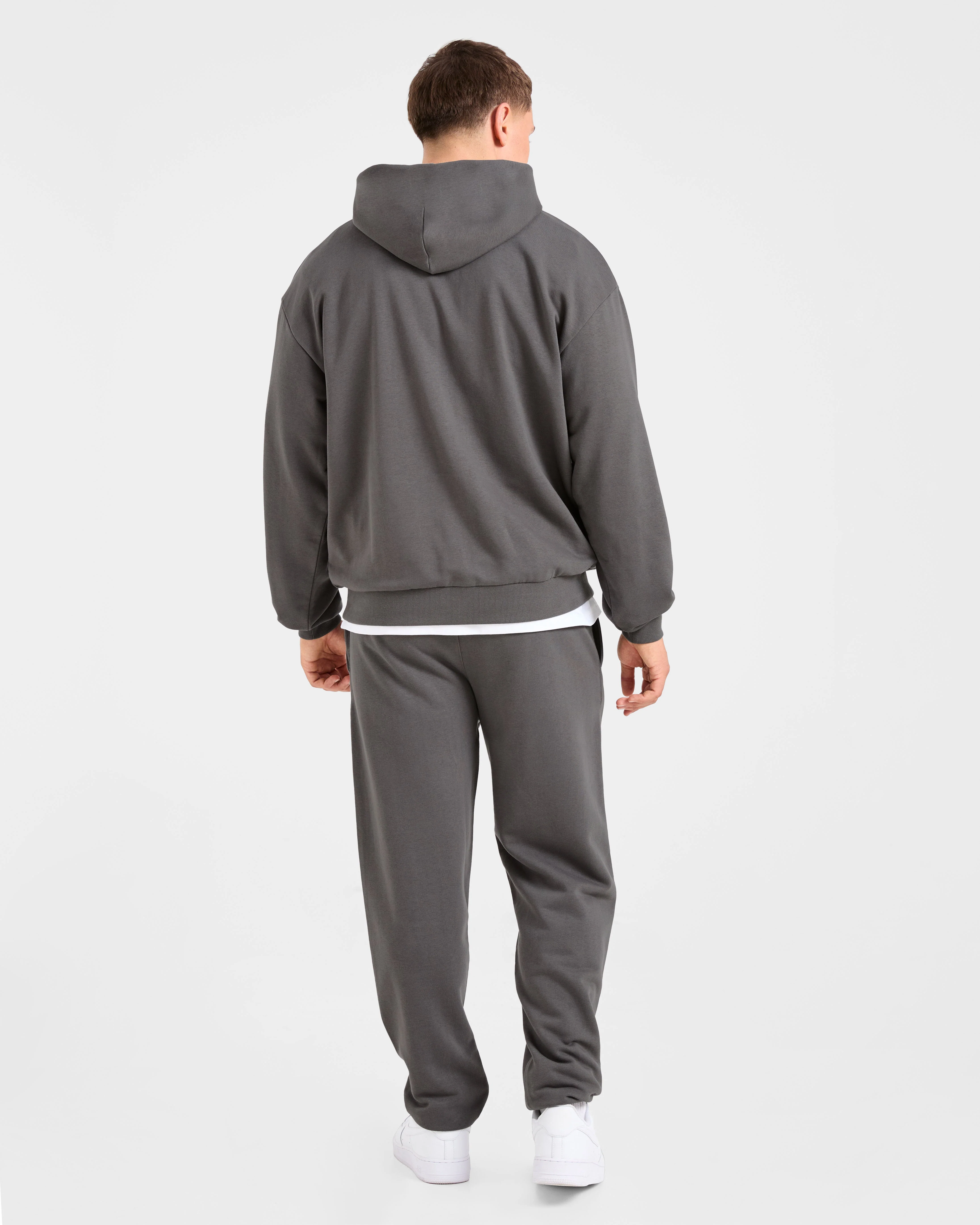 Craft Oversized Hoodie - Charcoal - Image 4