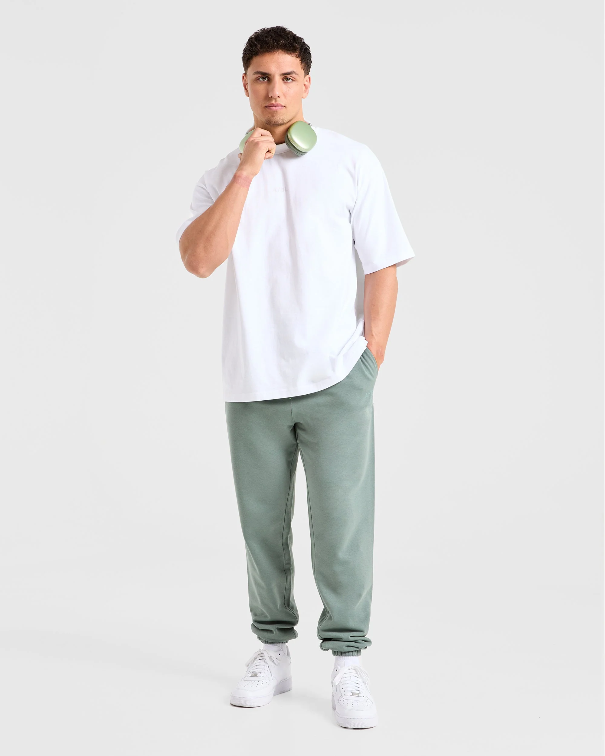 Craft Oversized Joggers - Vintage Sage - Image 7