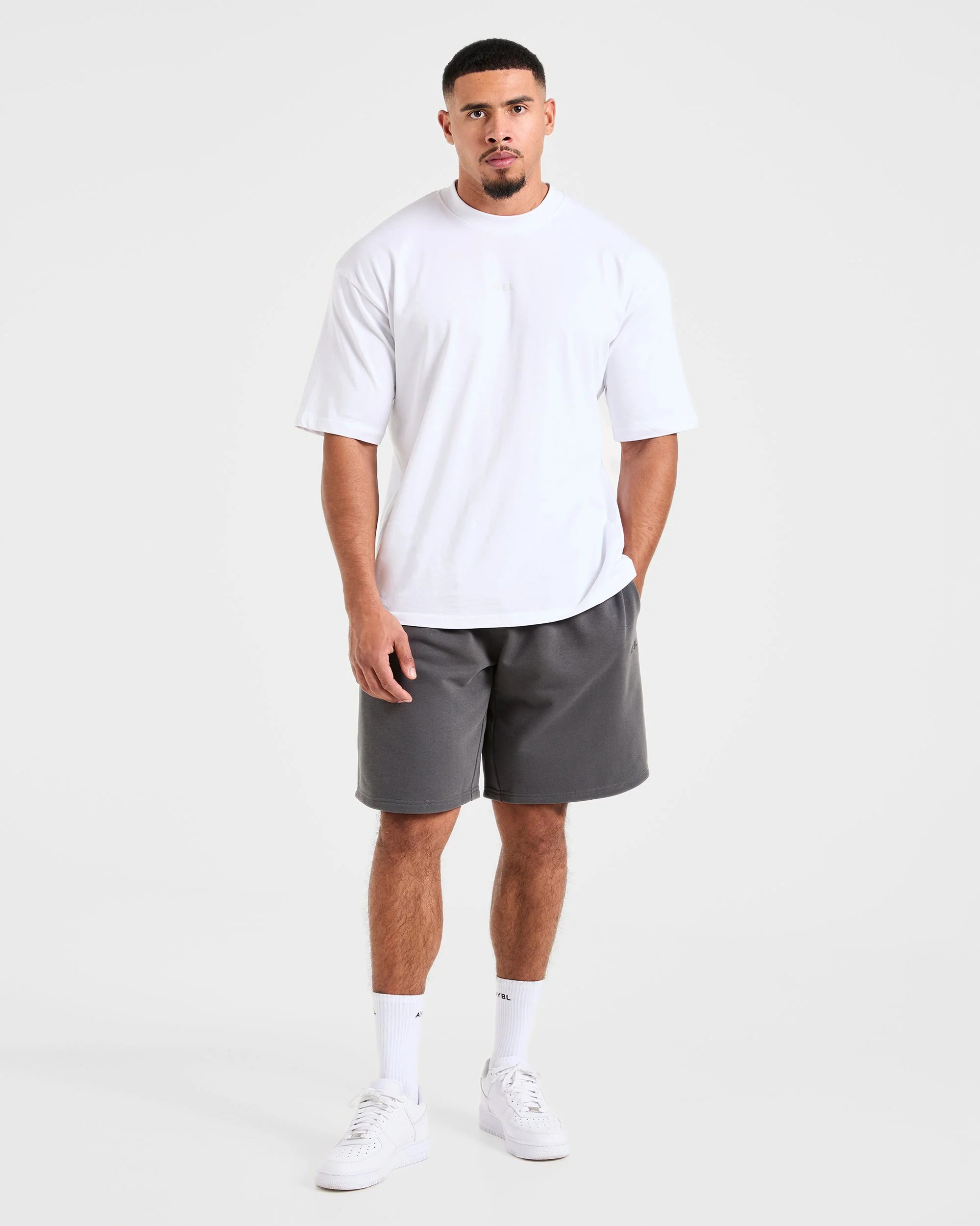 Craft Oversized Shorts - Charcoal - Image 3