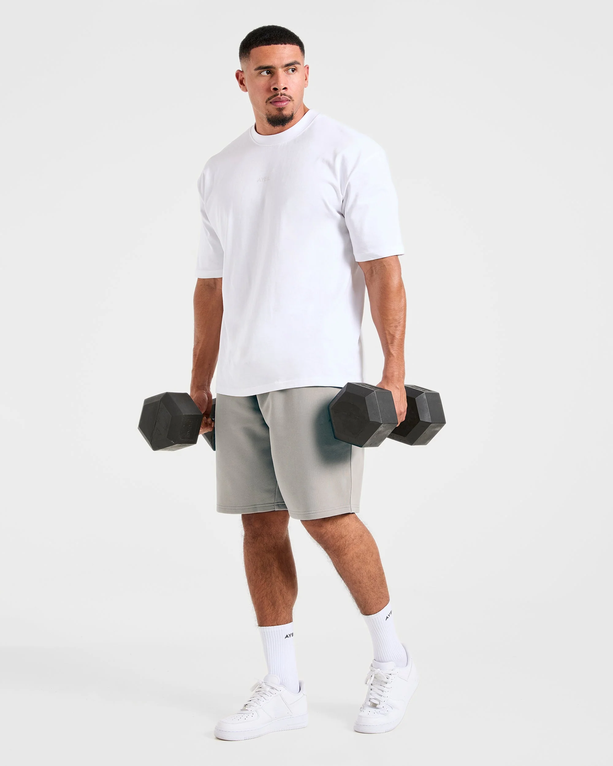 Craft Oversized Shorts - Fog - Image 7