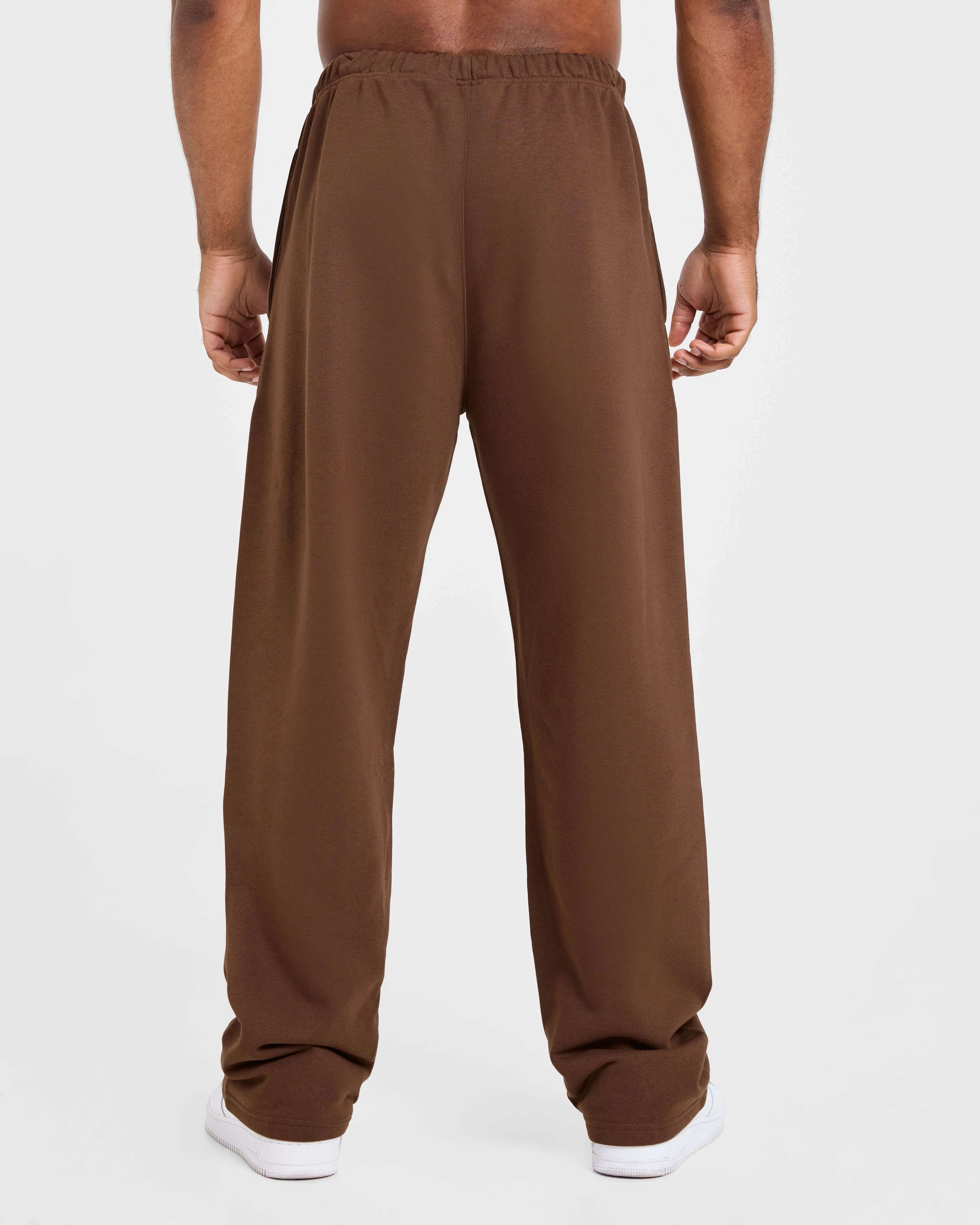 Craft Oversized Straight Leg Joggers - Brown - Image 2