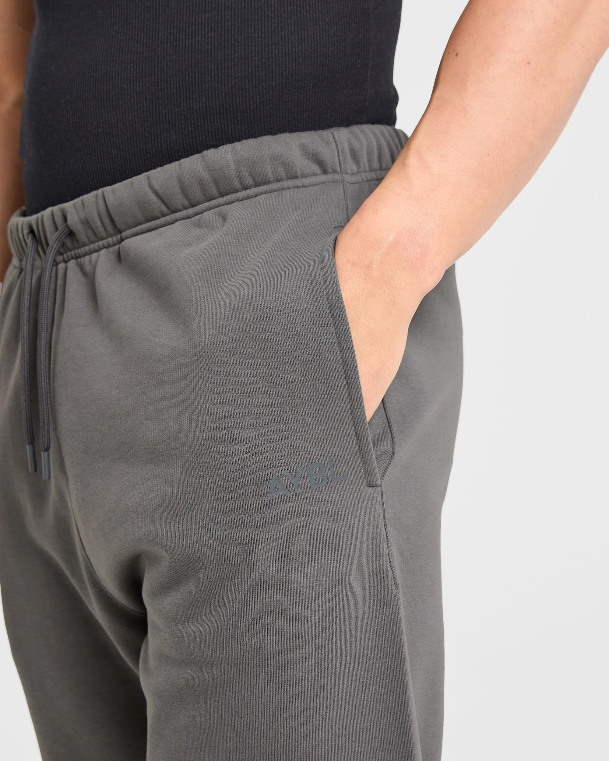 Craft Oversized Straight Leg Joggers - Charcoal - Image 5
