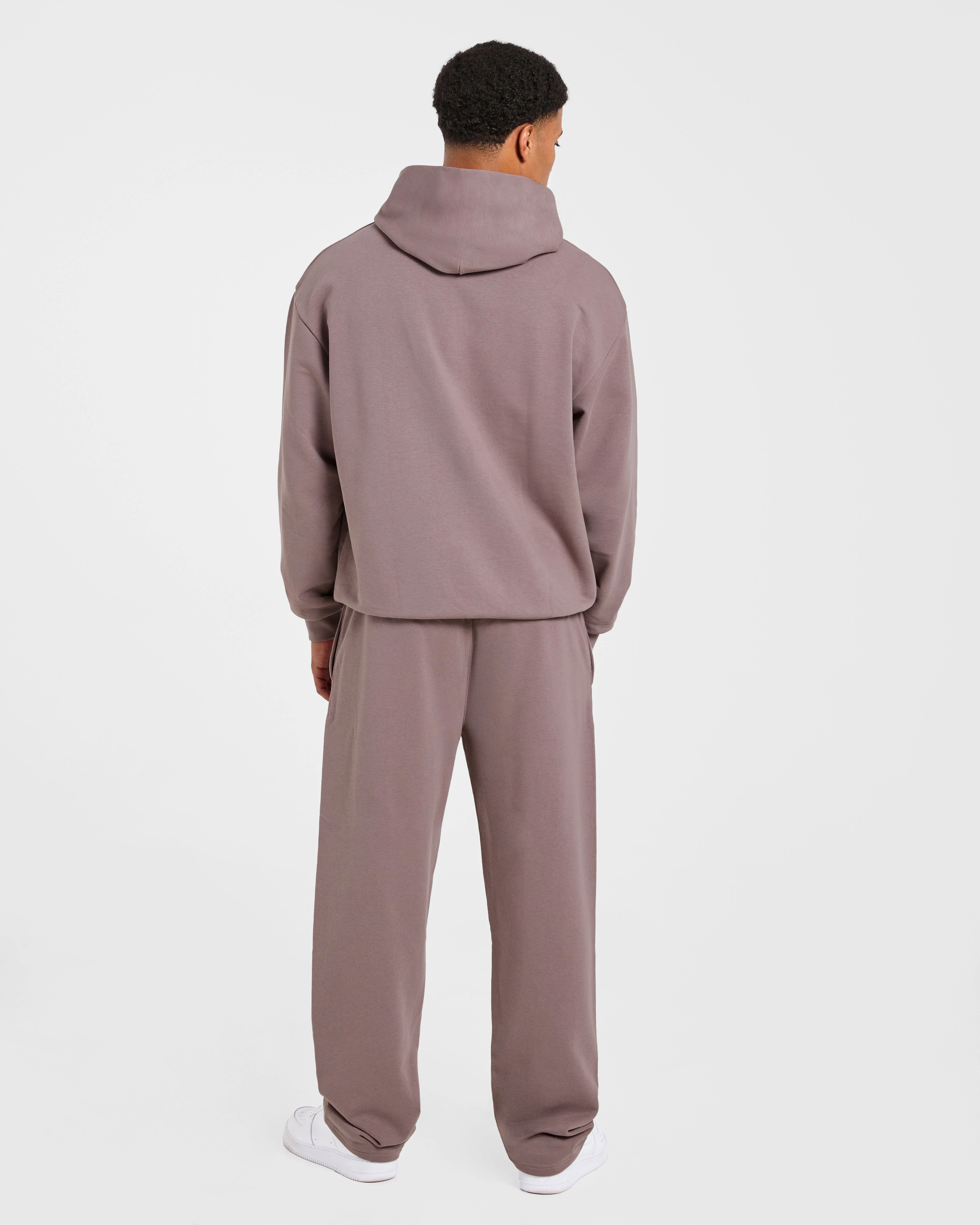 Craft Oversized Straight Leg Joggers - Muted Plum - Image 4