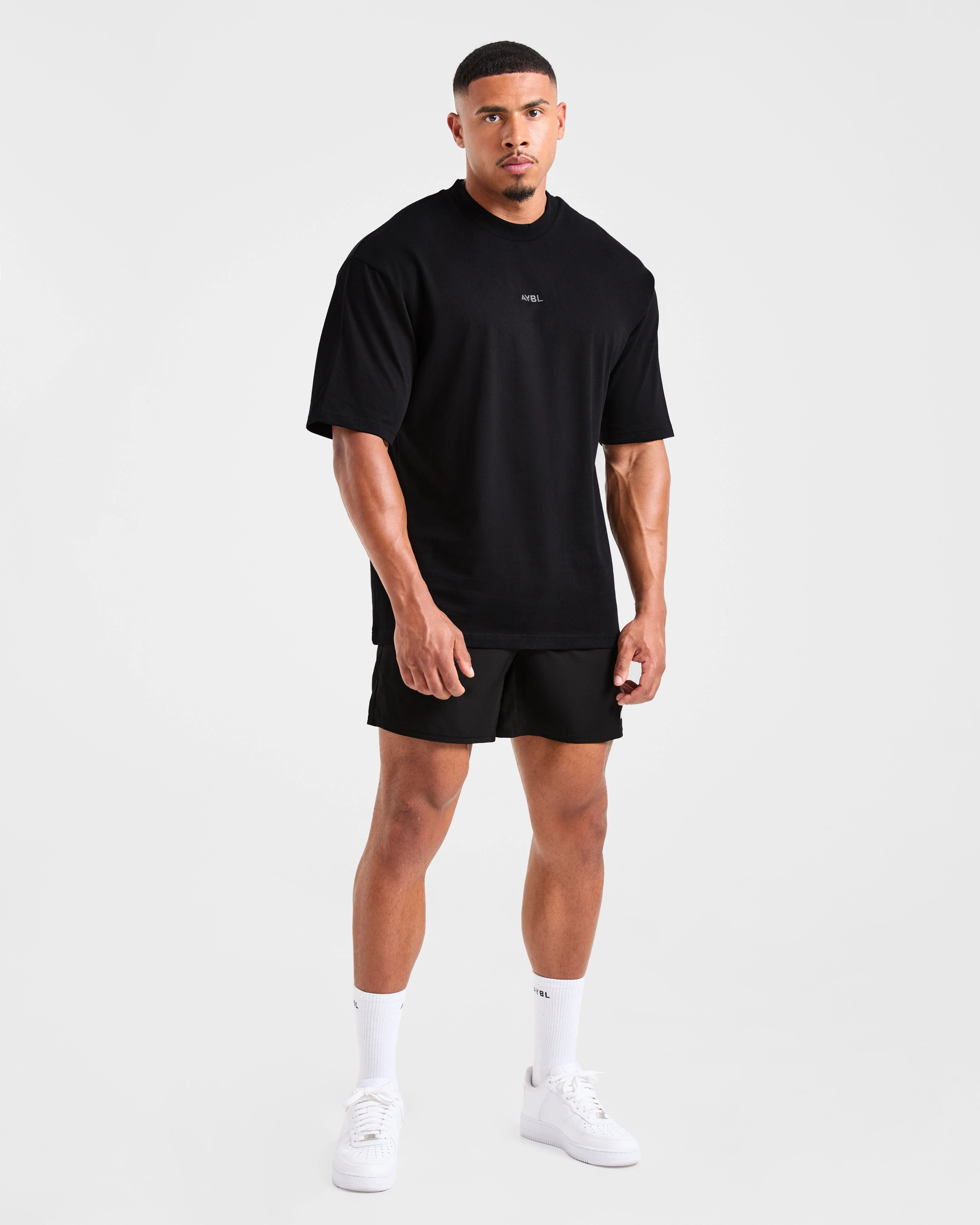 Craft Oversized T Shirt - Black - Image 3