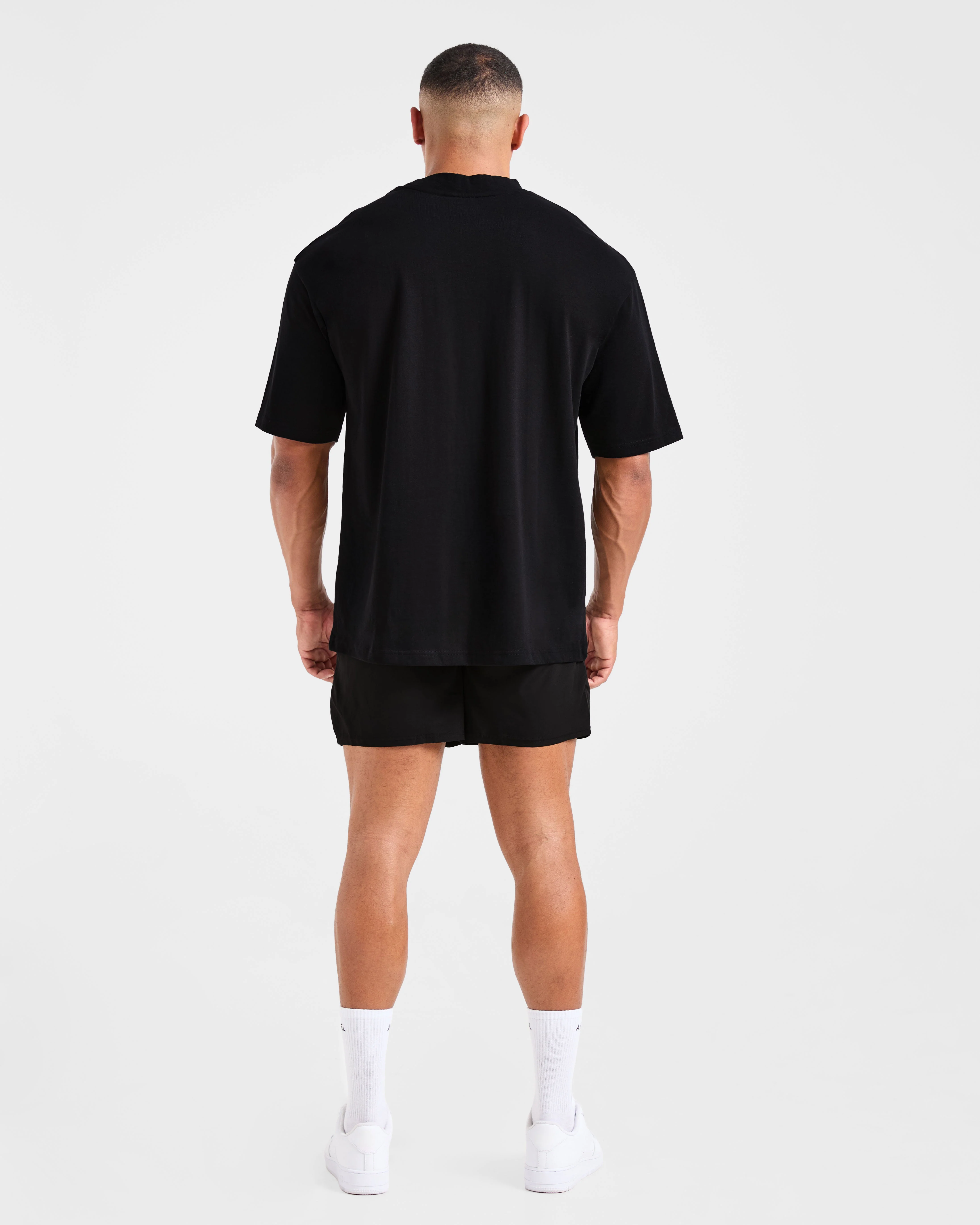Craft Oversized T Shirt - Black - Image 4