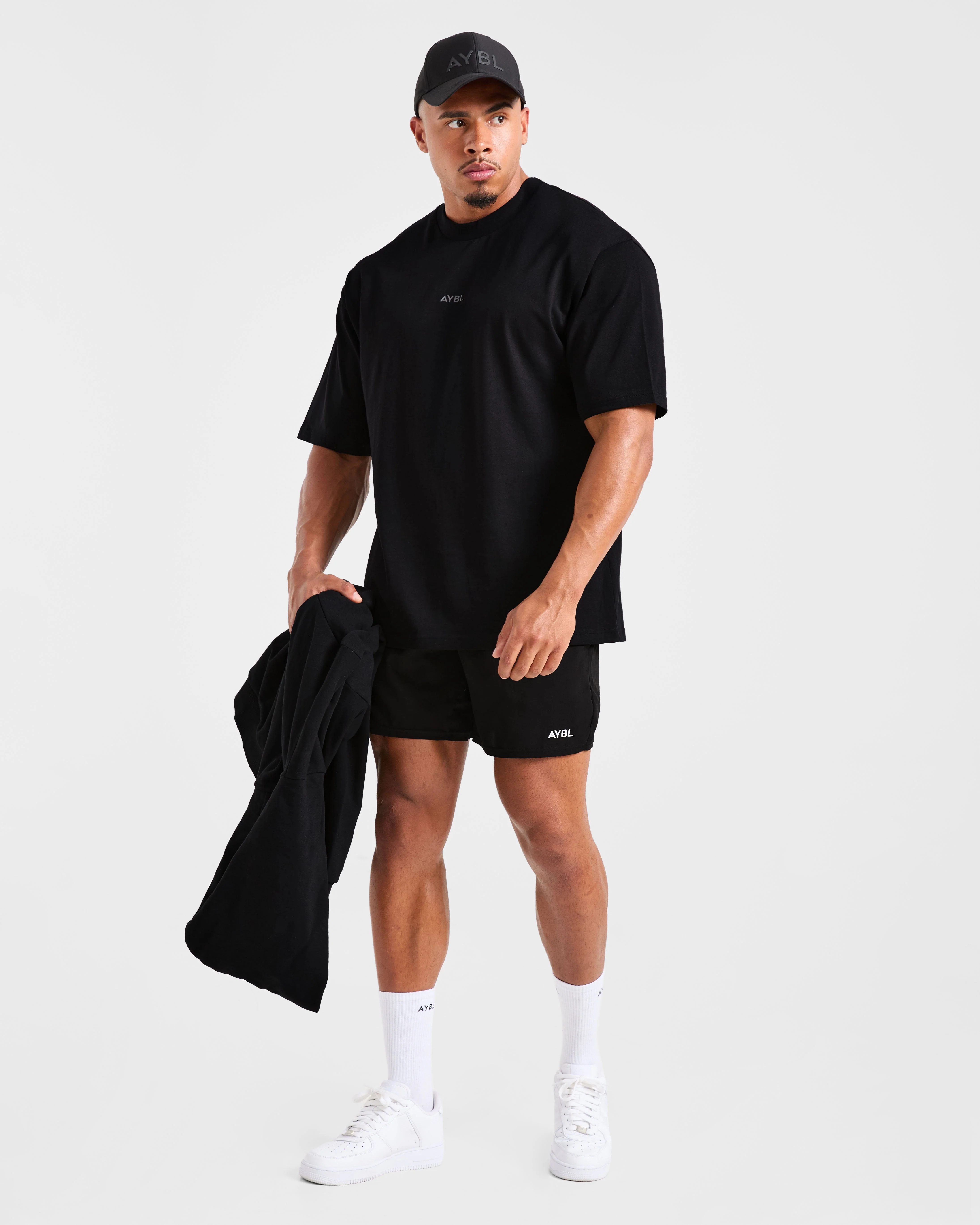 Craft Oversized T Shirt - Black - Image 7