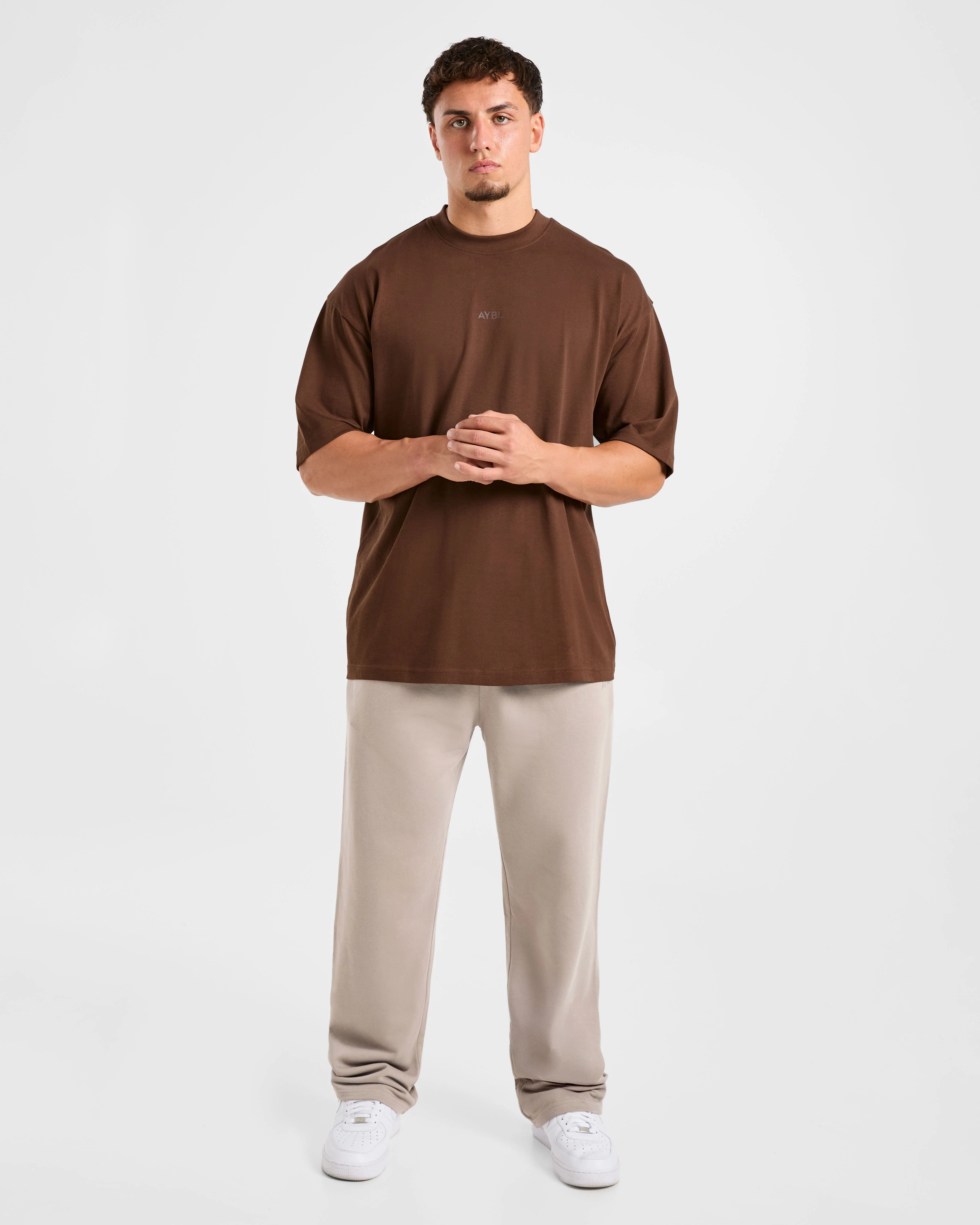 Craft Oversized T Shirt - Brown - Image 3