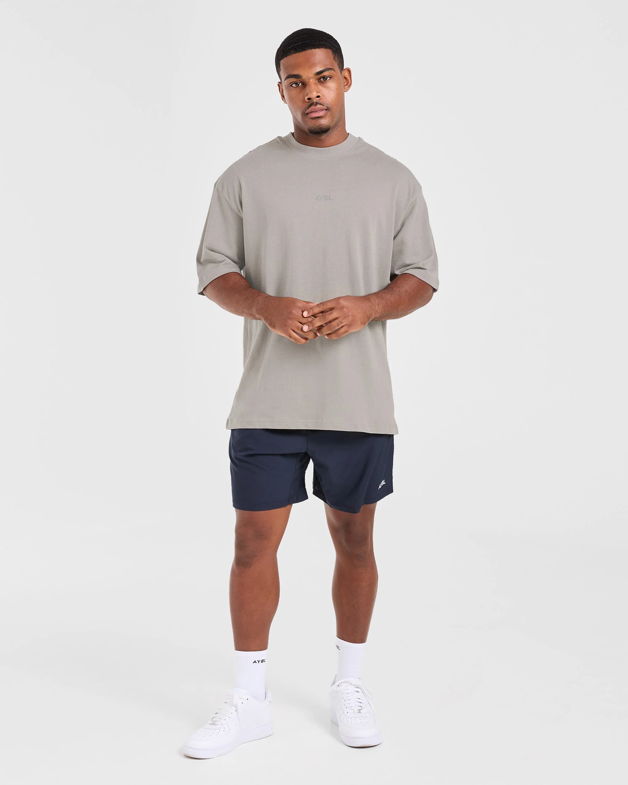 Craft Oversized T Shirt - Fog - Image 3