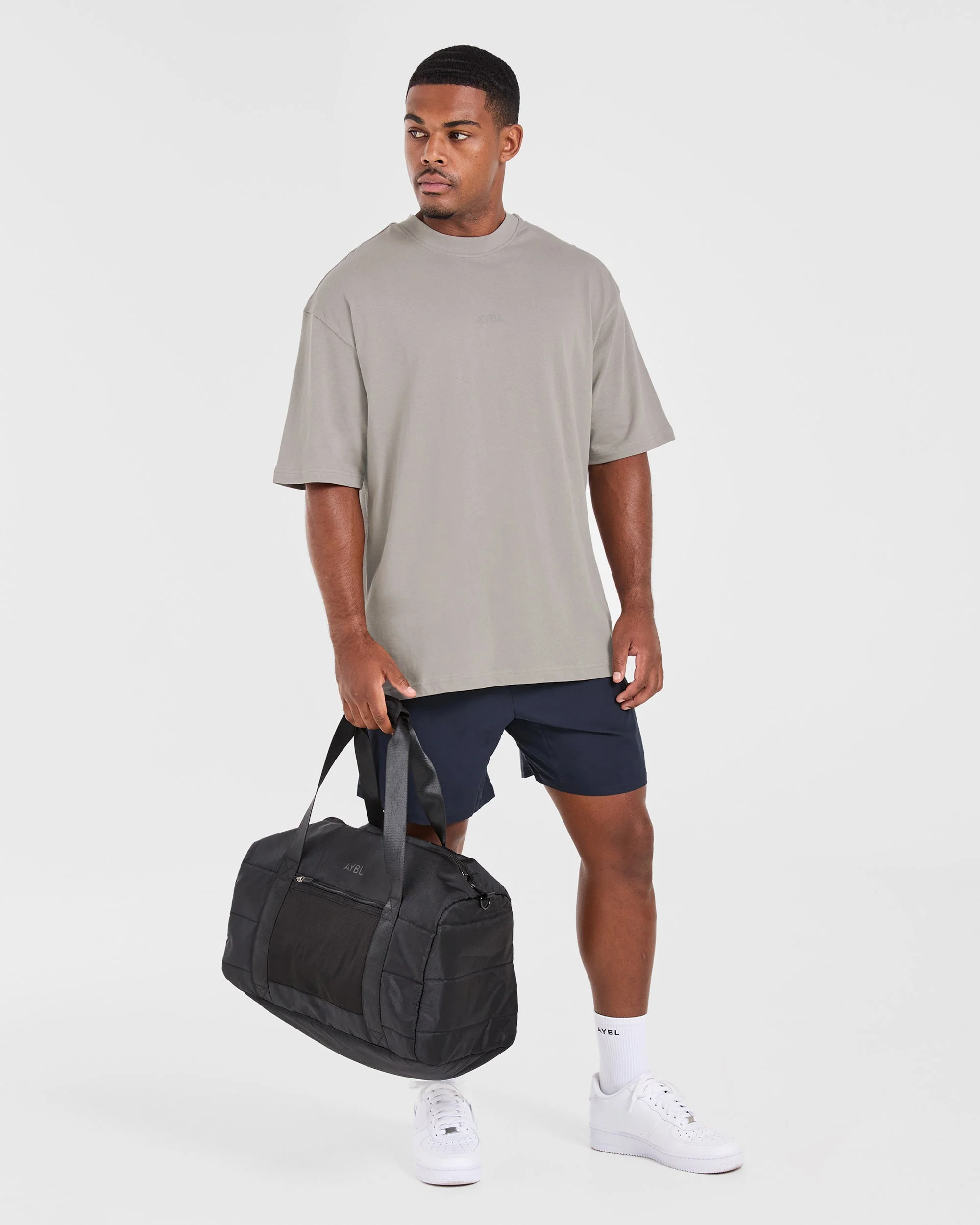 Craft Oversized T Shirt - Fog - Image 7