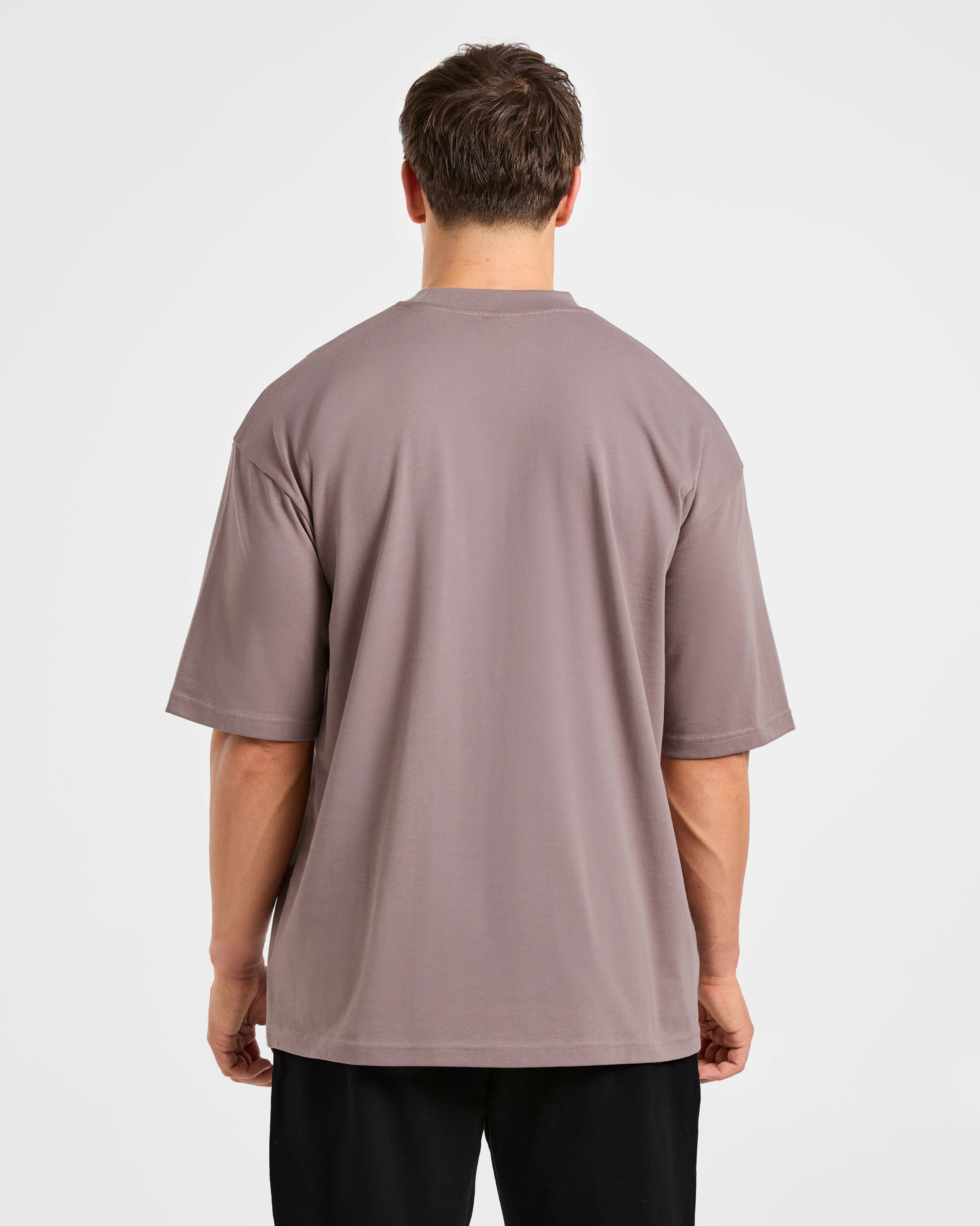 Craft Oversized T Shirt - Muted Plum - Image 2