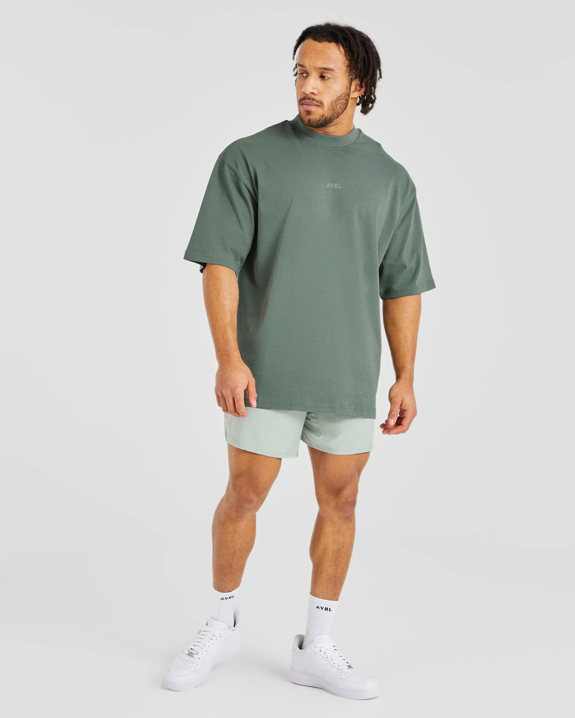 Craft Oversized T Shirt - Vintage Sage - Image 3