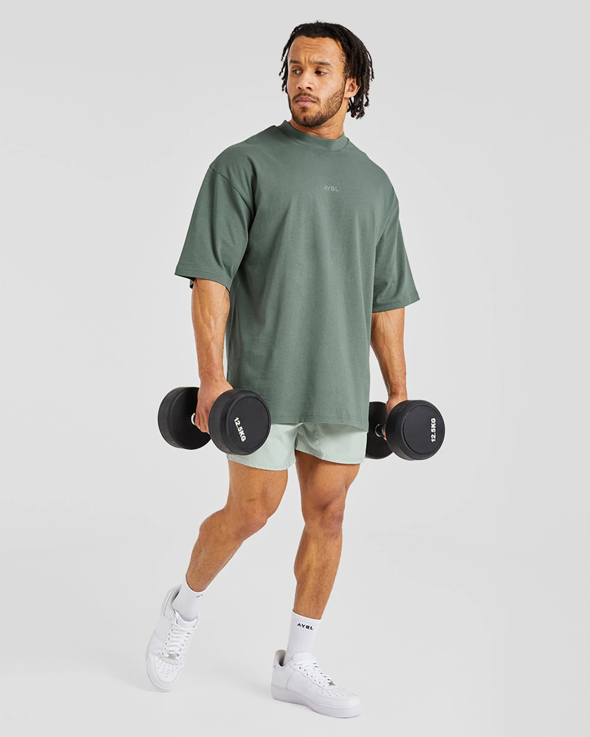 Craft Oversized T Shirt - Vintage Sage - Image 7