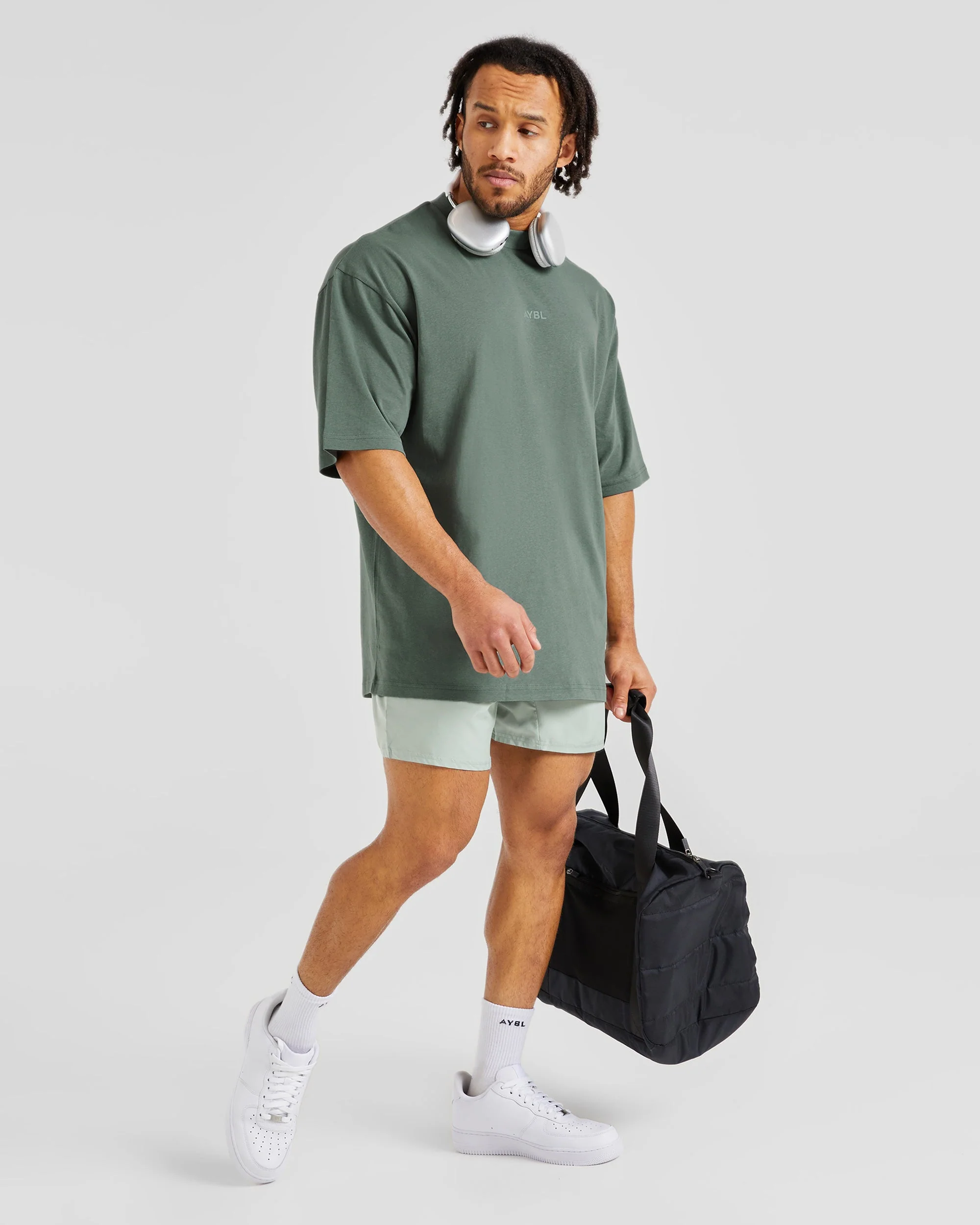 Craft Oversized T Shirt - Vintage Sage - Image 8
