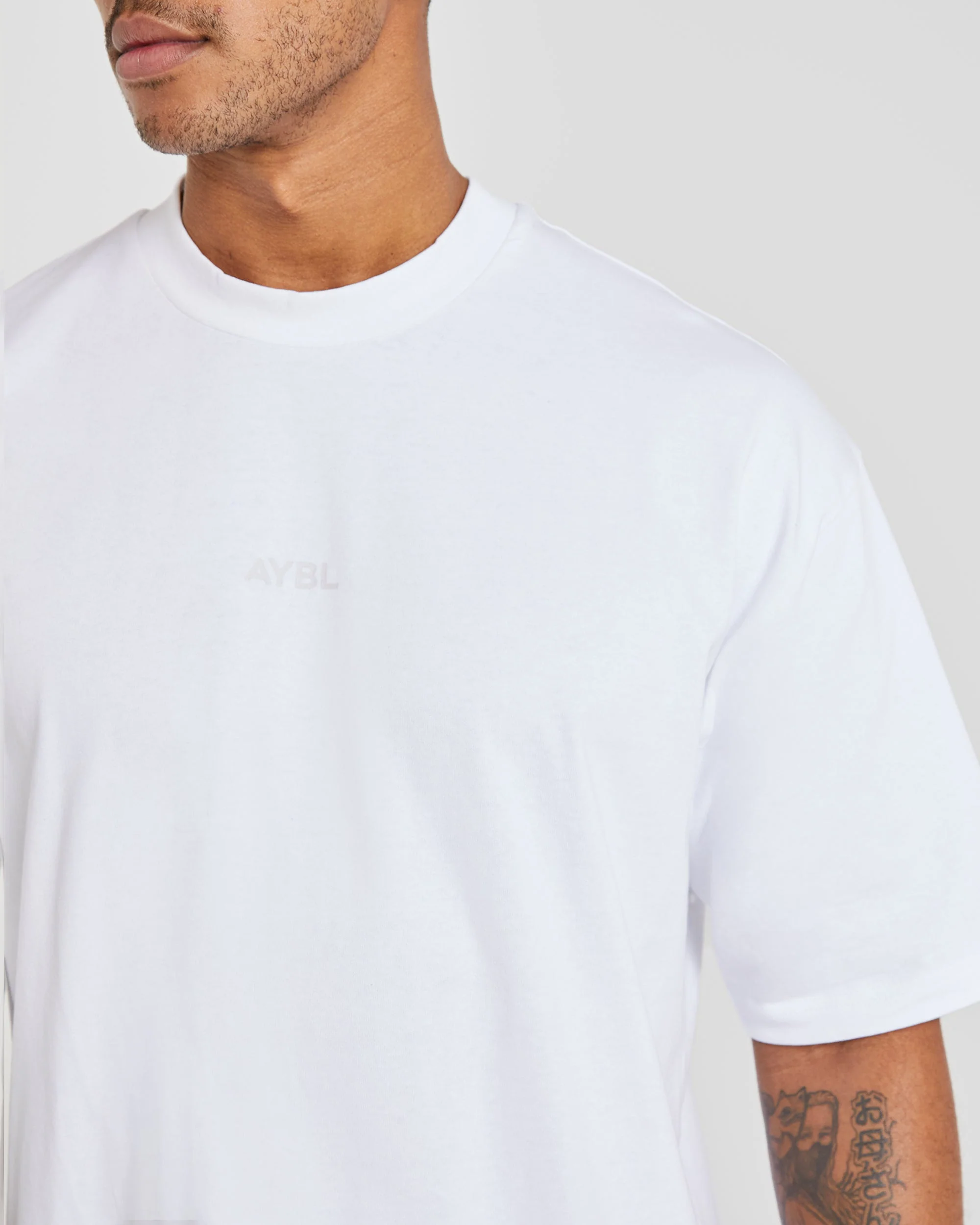 Craft Oversized T Shirt - White - Image 5