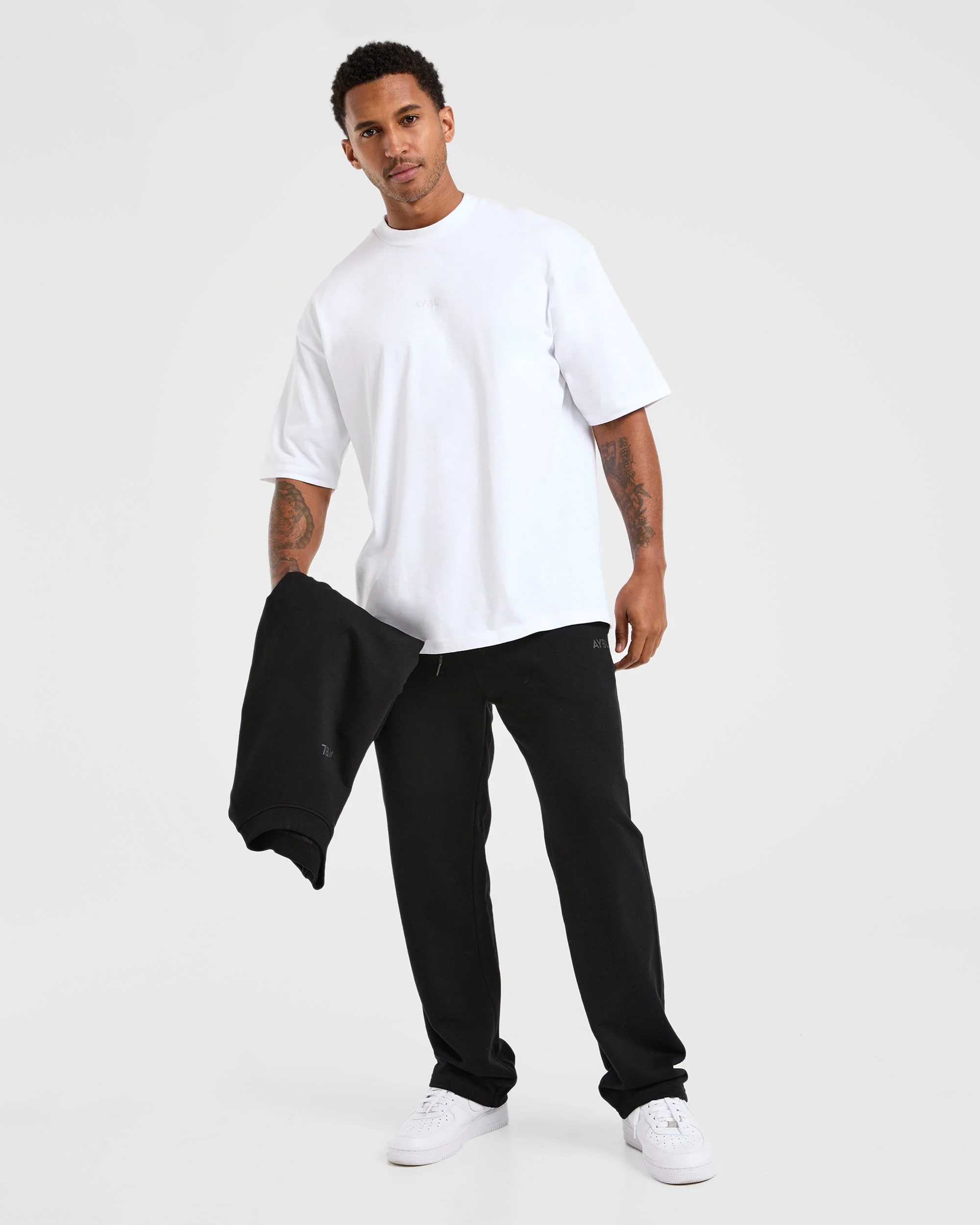 Craft Oversized T Shirt - White - Image 7