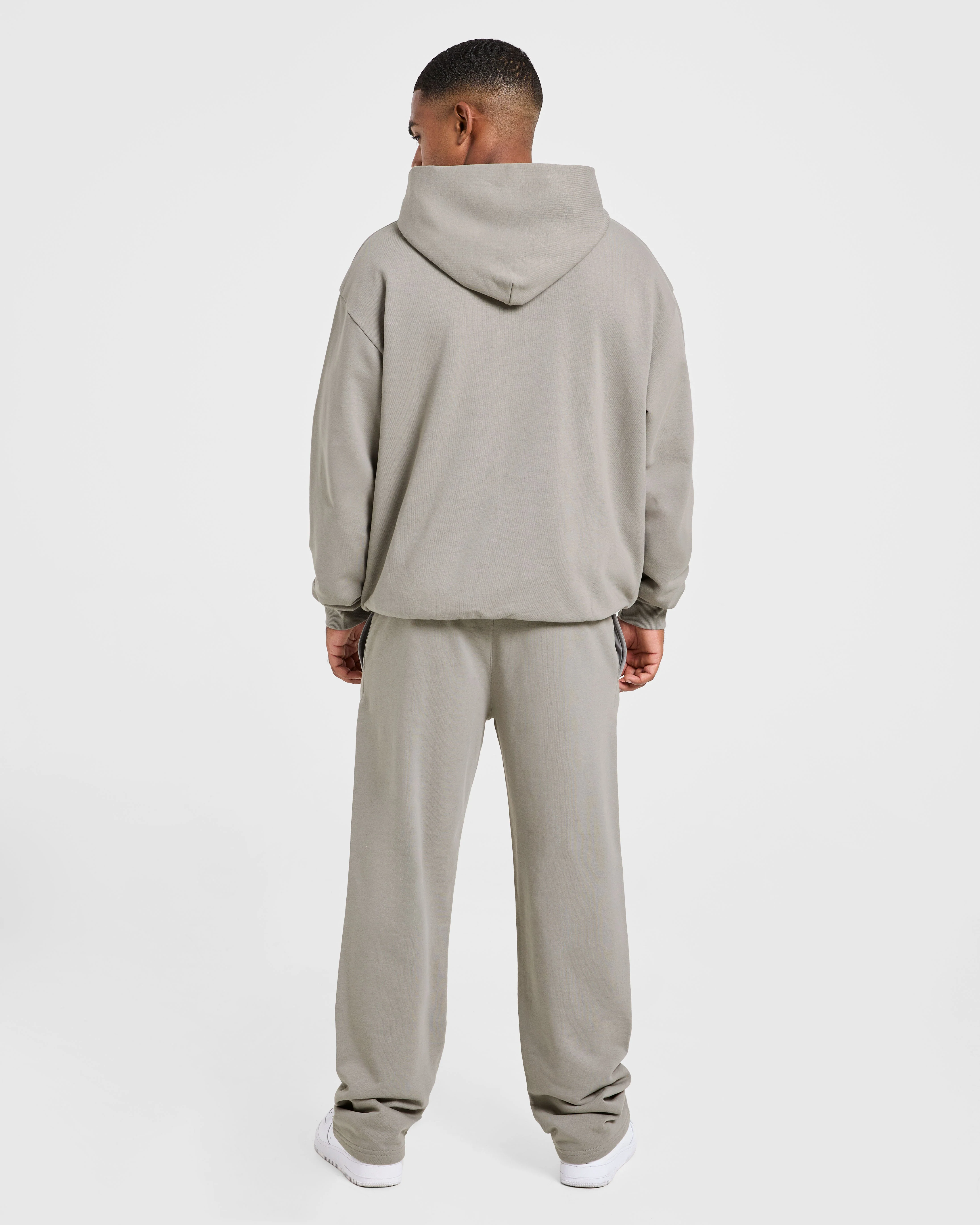 Craft Oversized Zip Up Hoodie - Misty - Image 4