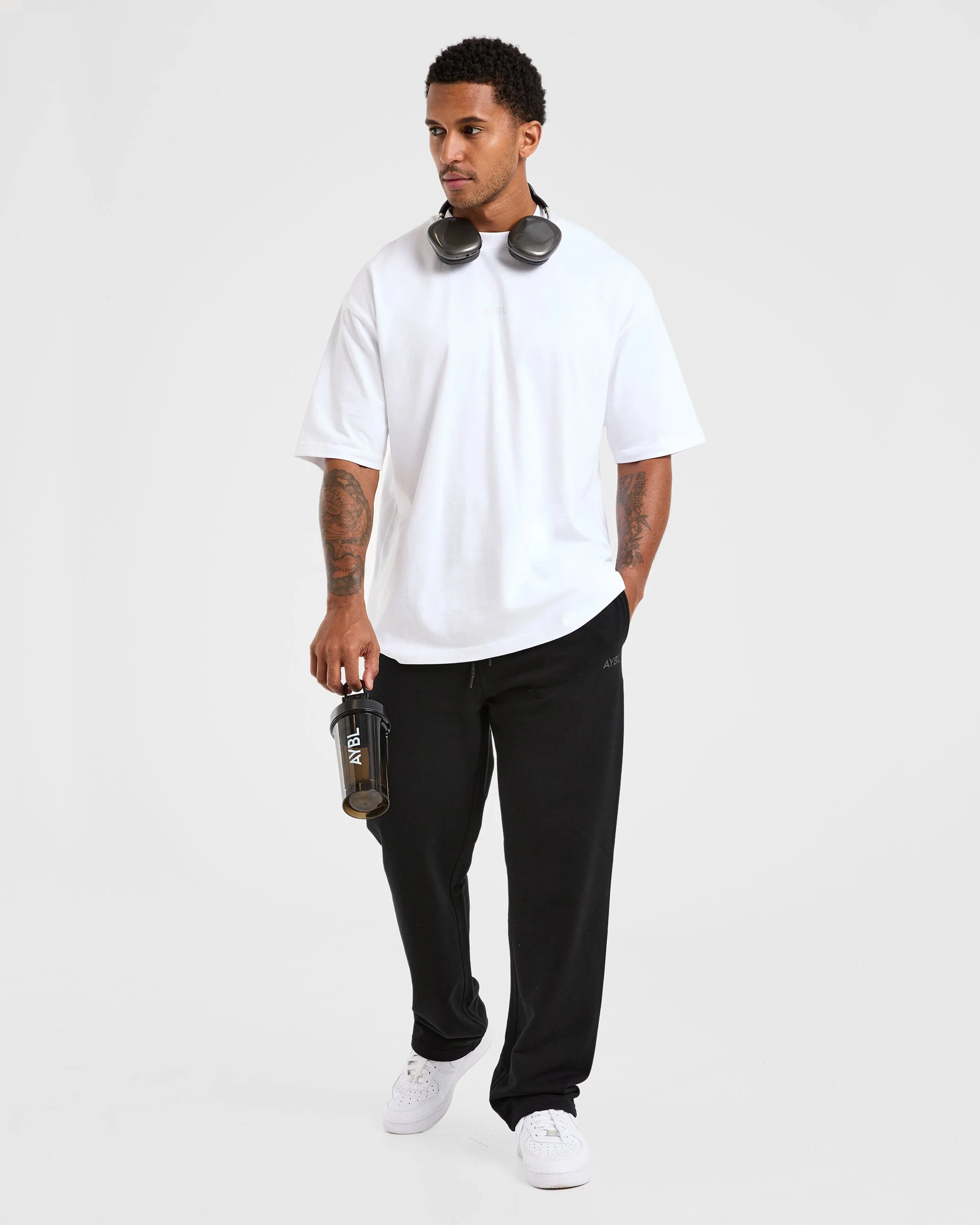 Craft Oversized Straight Leg Joggers - Black - Image 7