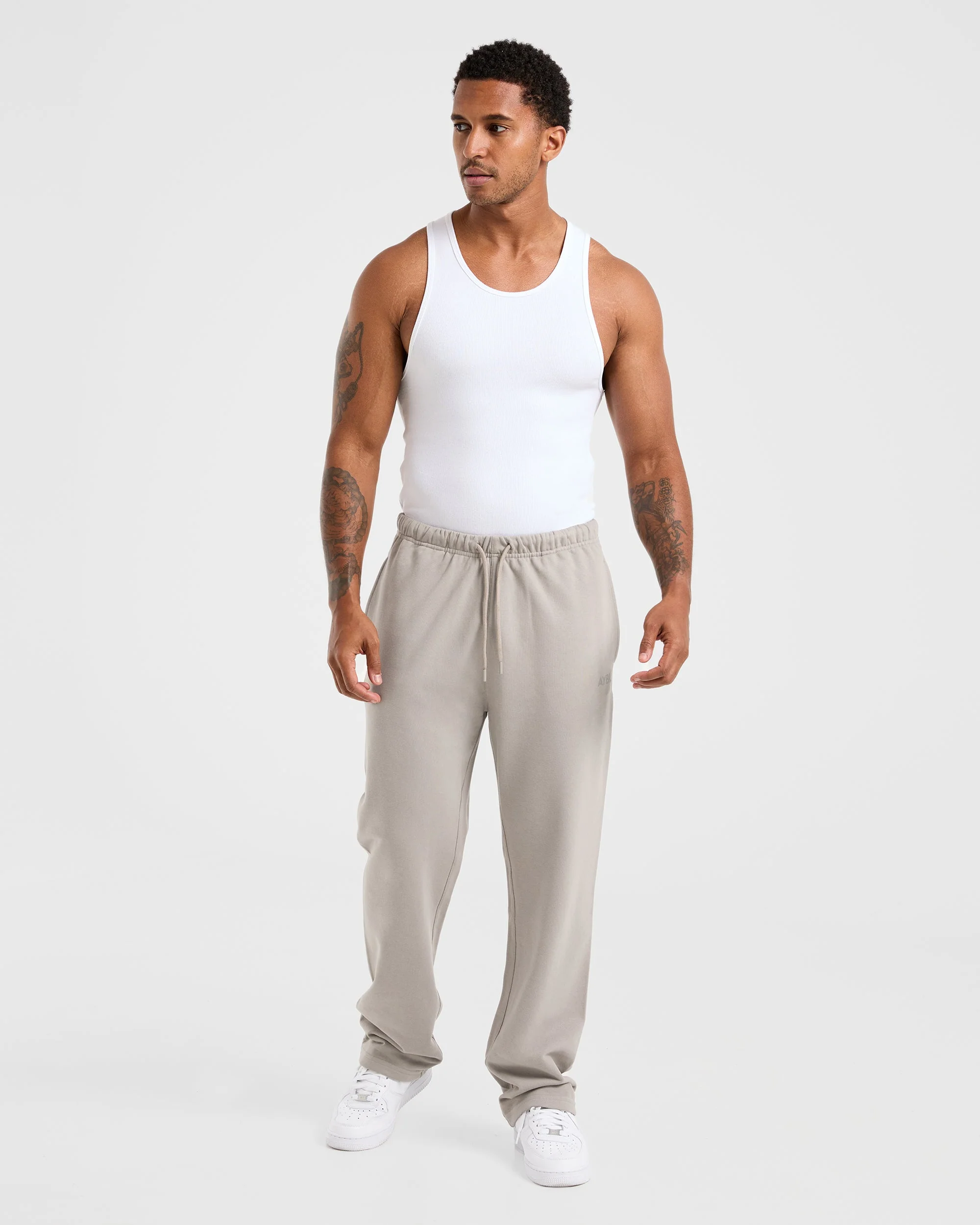 Craft Oversized Straight Leg Joggers - Fog - Image 3