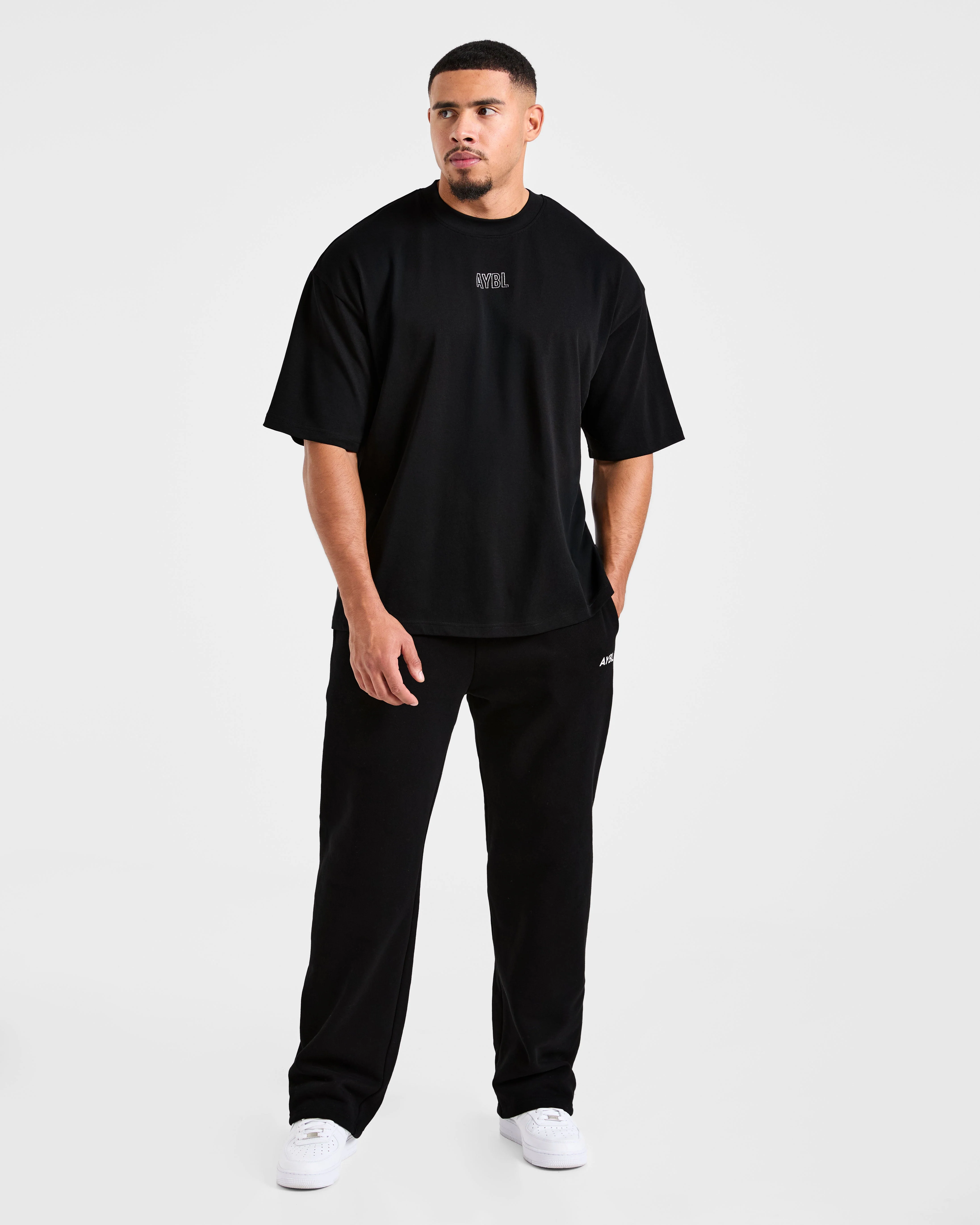 Doberman Strength Oversized T Shirt - Black/Red - Image 3