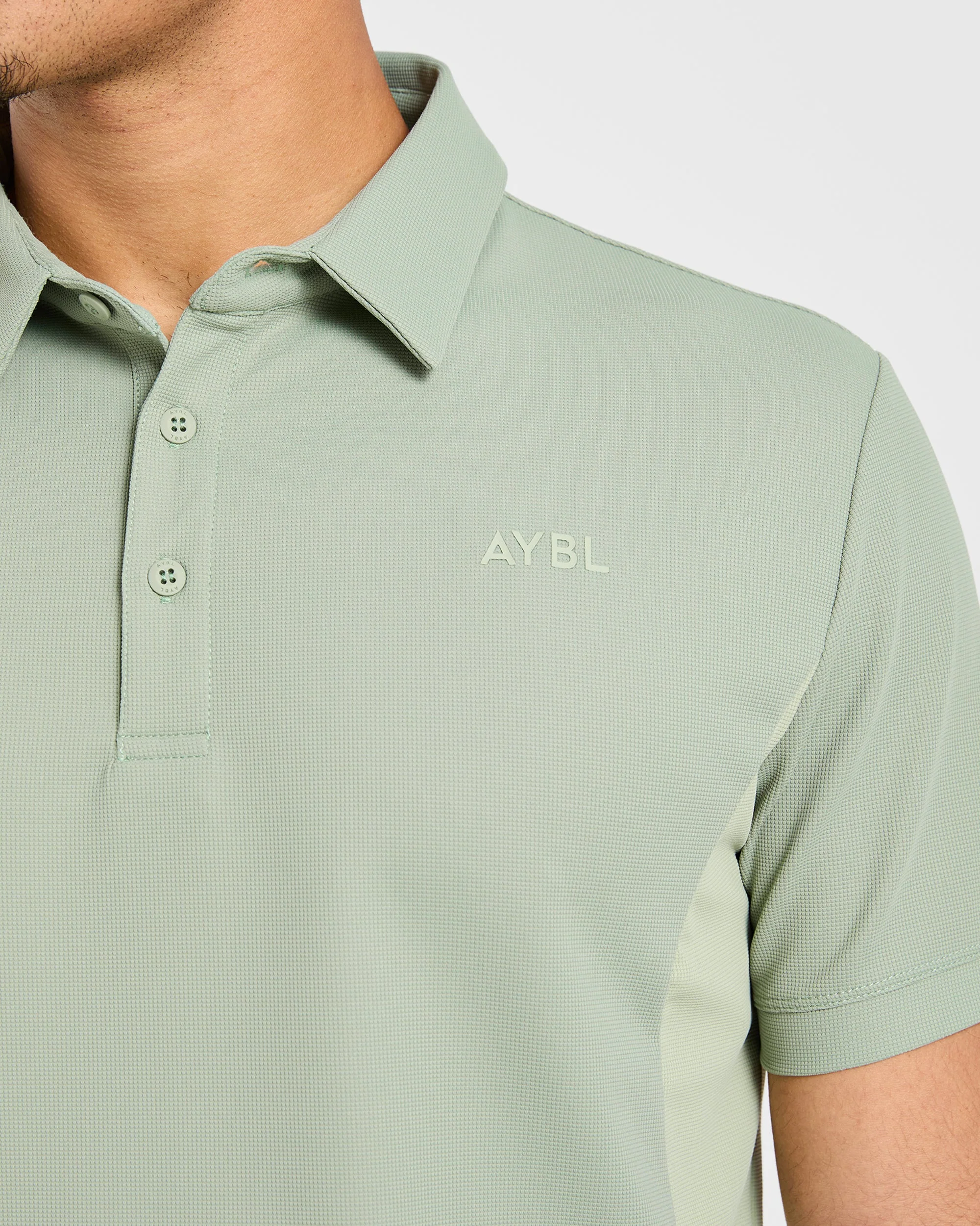 Edge Polo - Muted Olive Green - Image 5