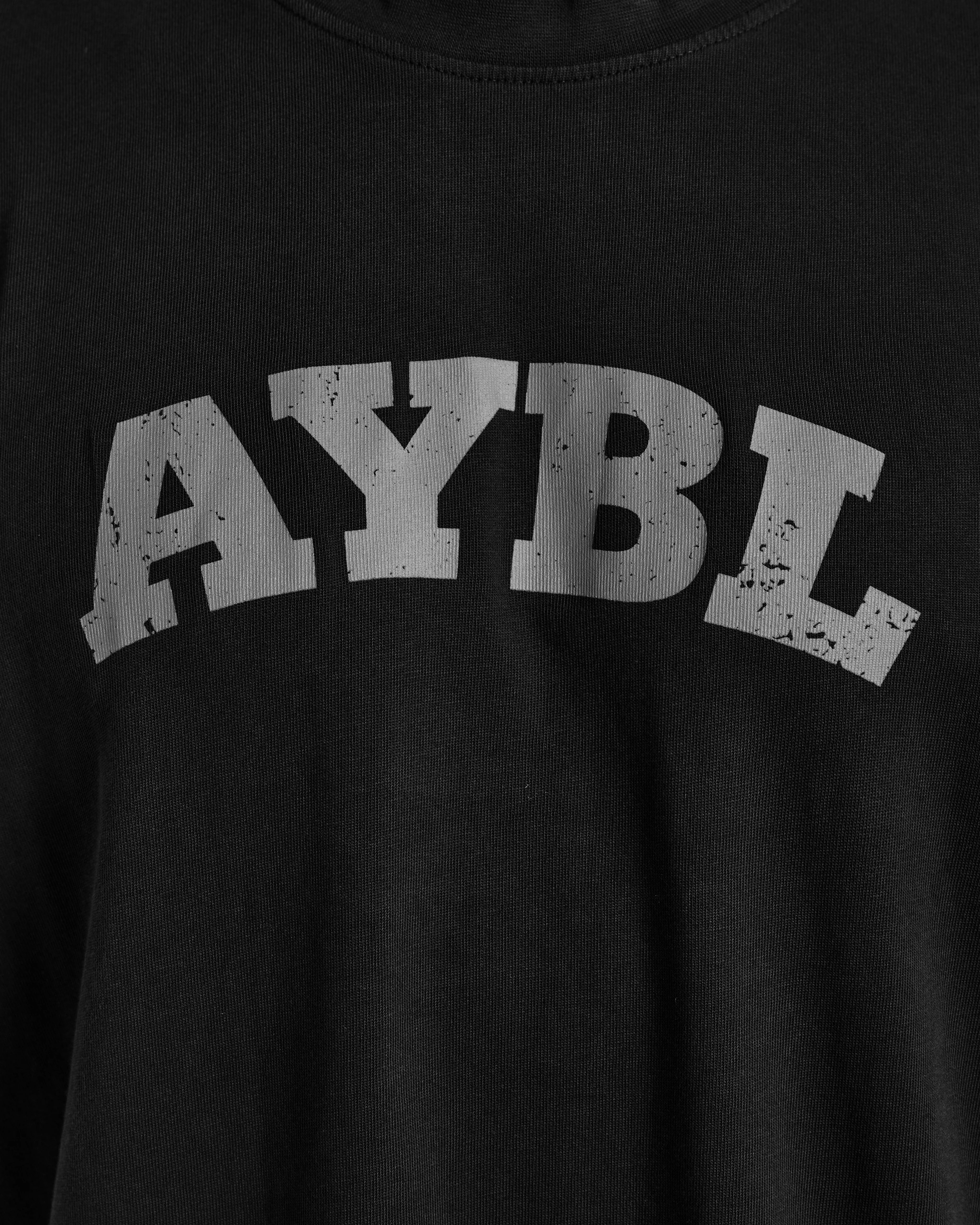 Elite Oversized T Shirt- Black/Charcoal - Image 5