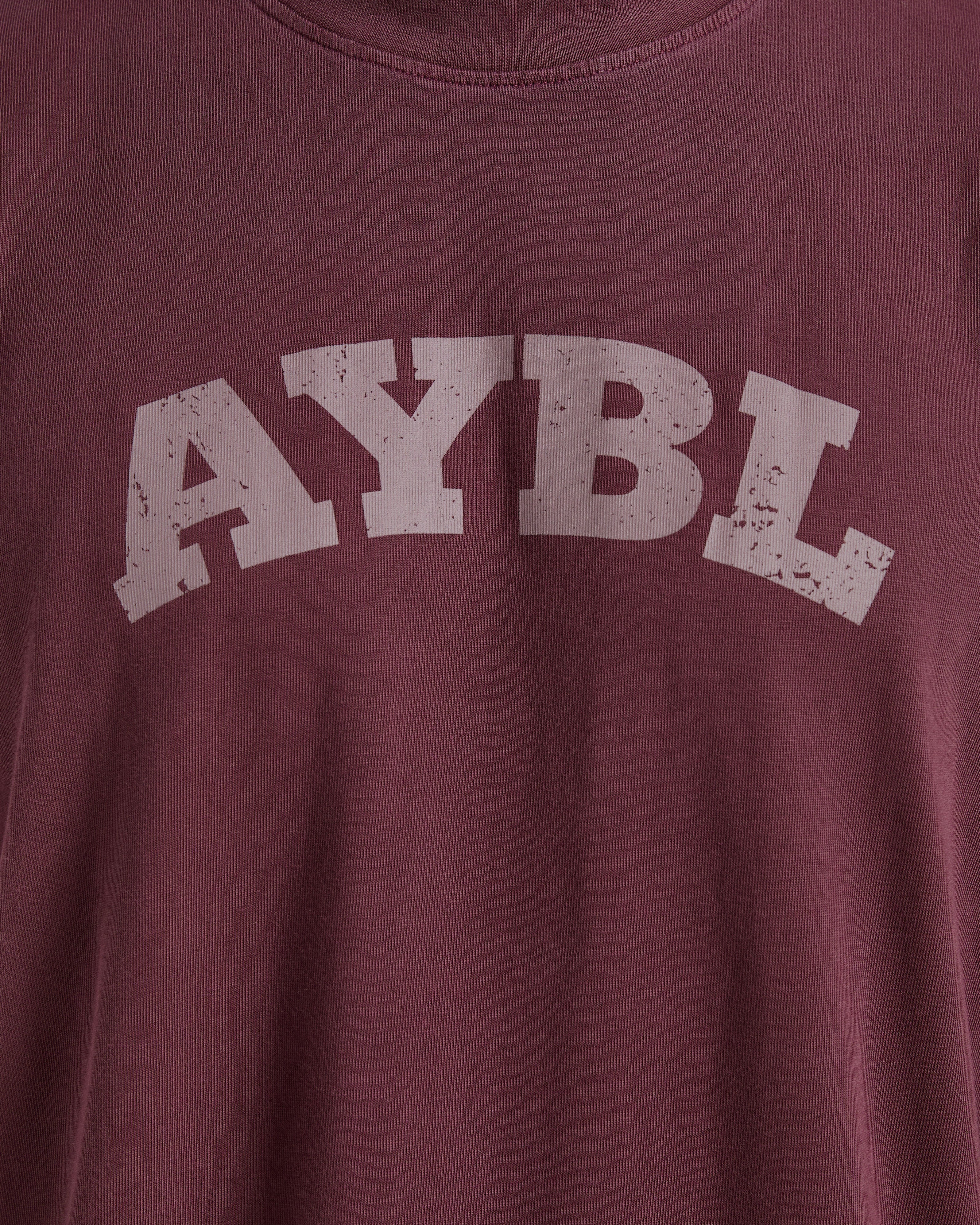 Elite Oversized T Shirt- Dusty Plum - Image 5