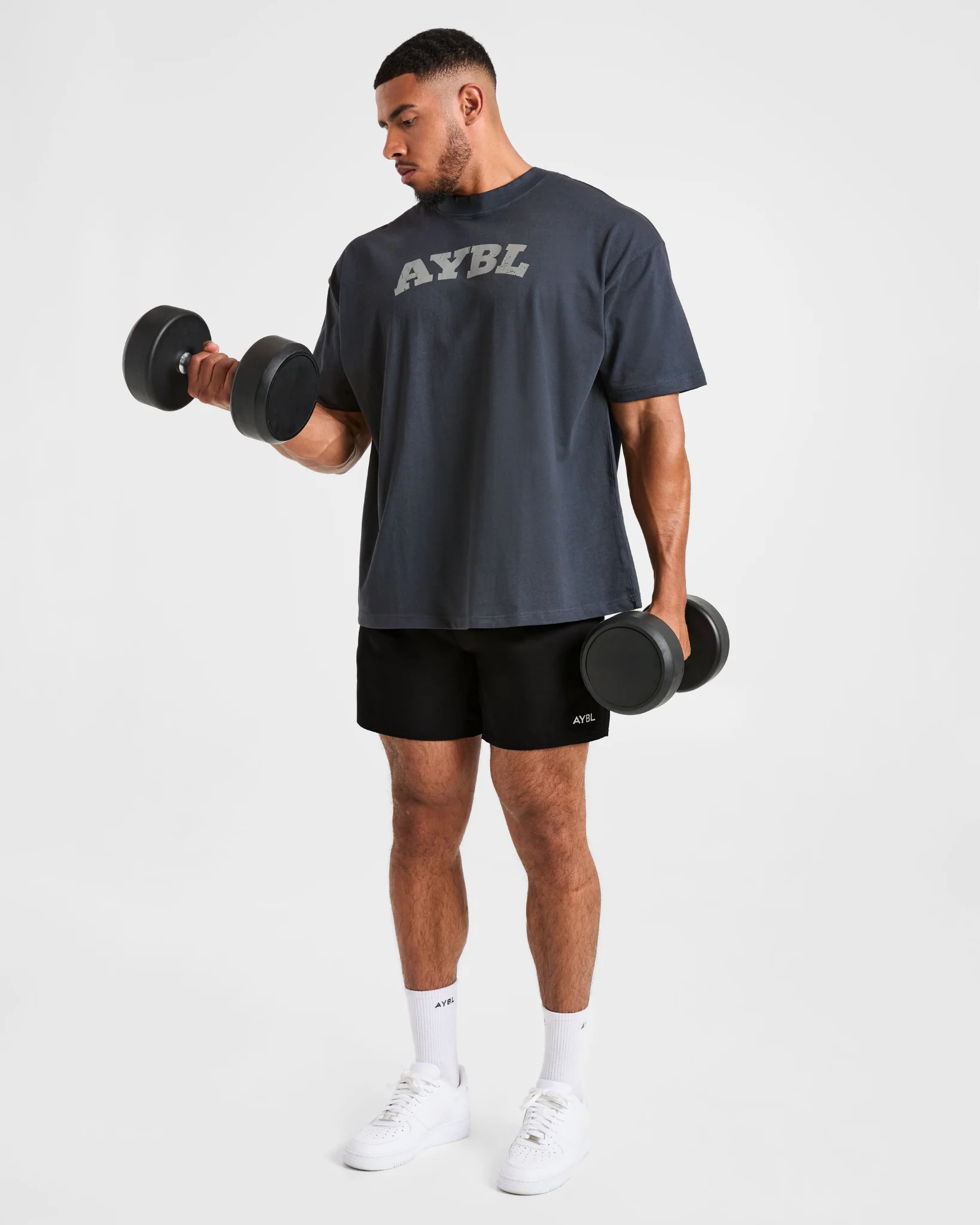 Elite Oversized T Shirt - Heavy Blue - Image 8