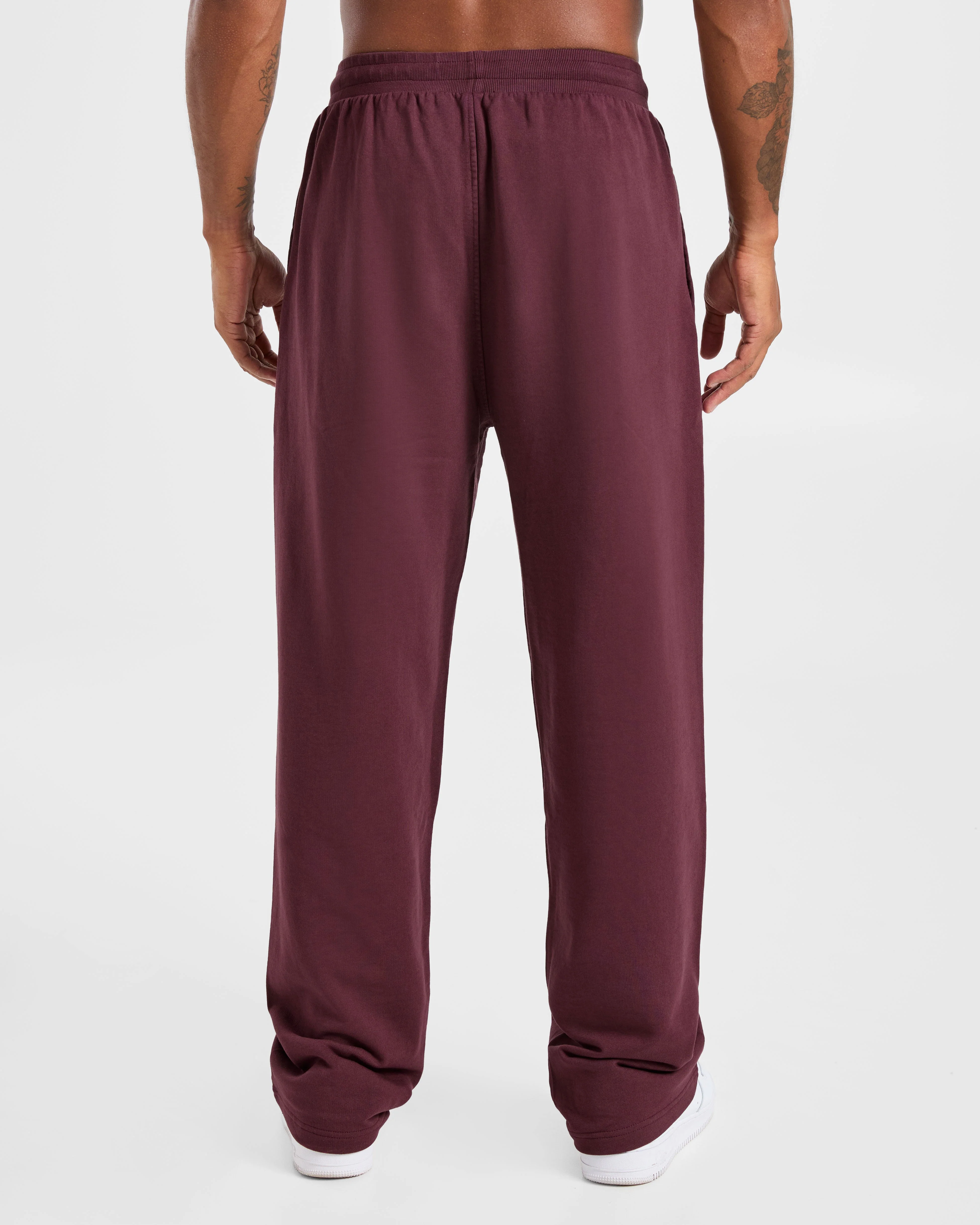 Elite Straight Leg Joggers - Dusty Plum - Image 2