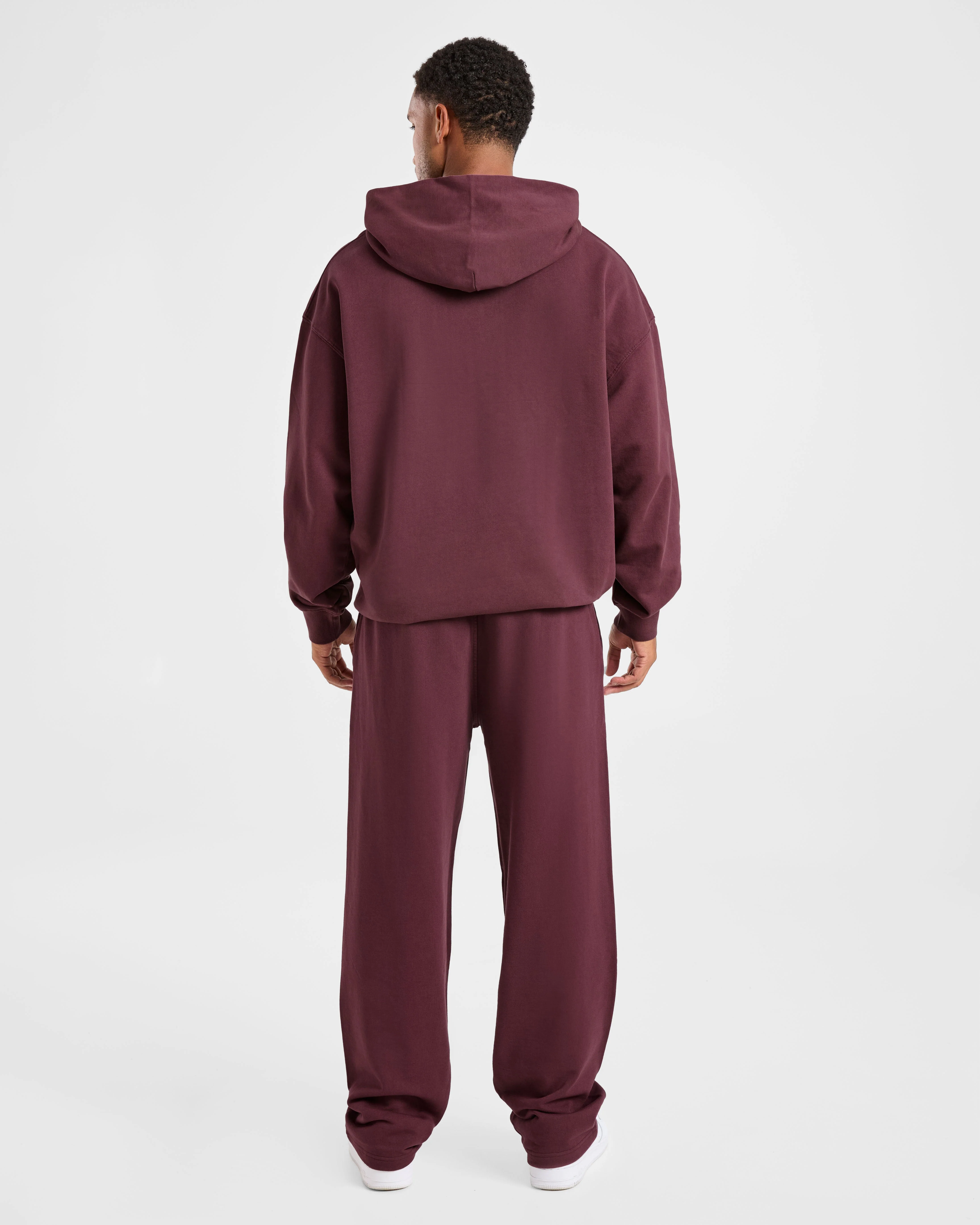 Elite Straight Leg Joggers - Dusty Plum - Image 4