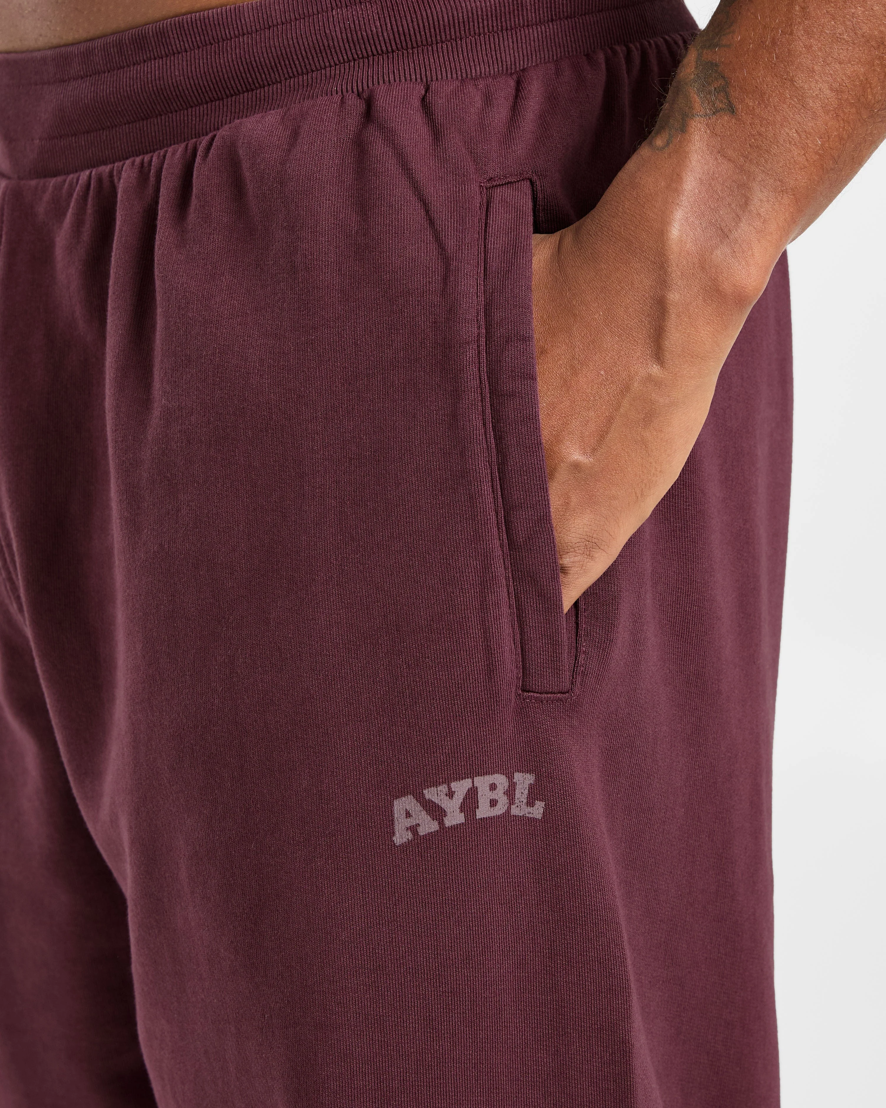 Elite Straight Leg Joggers - Dusty Plum - Image 5