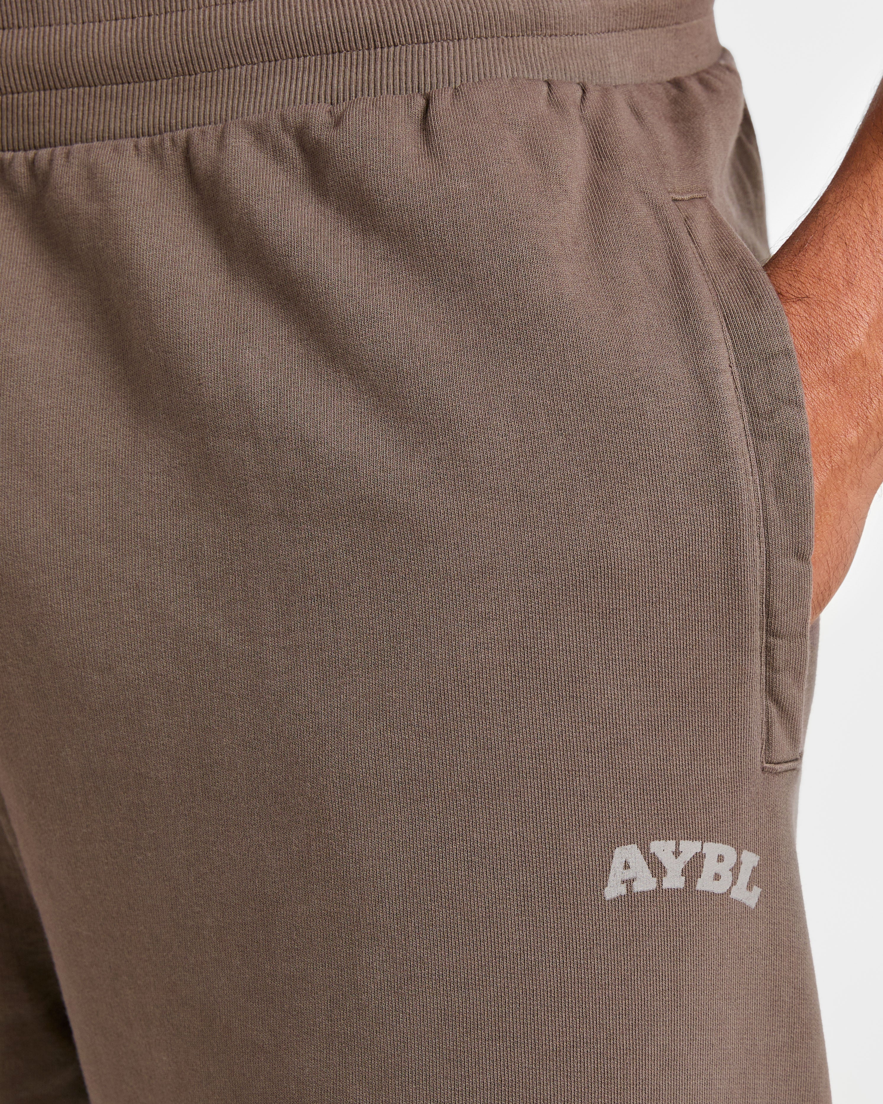 Elite Straight Leg Joggers - Umber Brown - Image 5