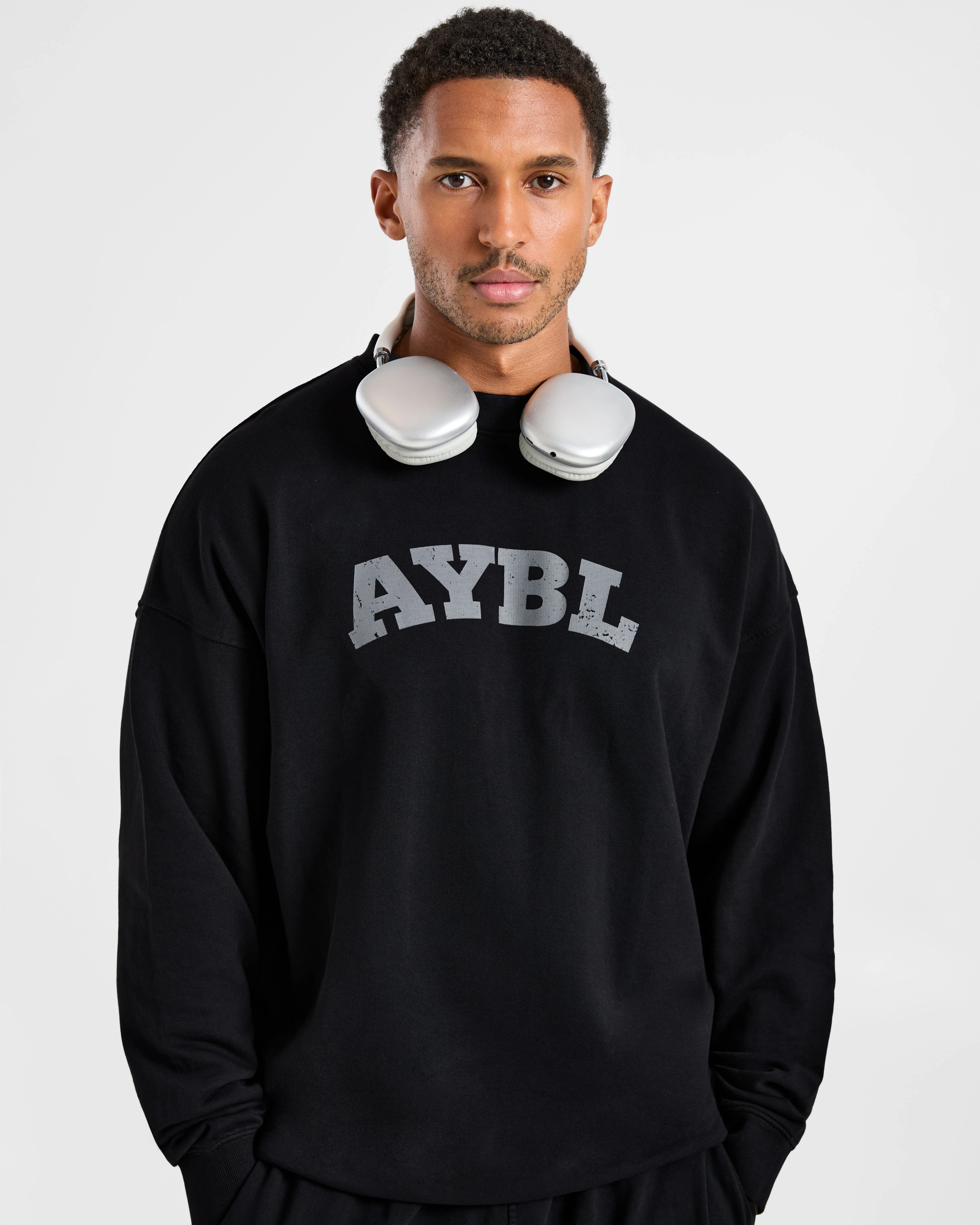 Elite Sweater - Black/Charcoal - Image 7