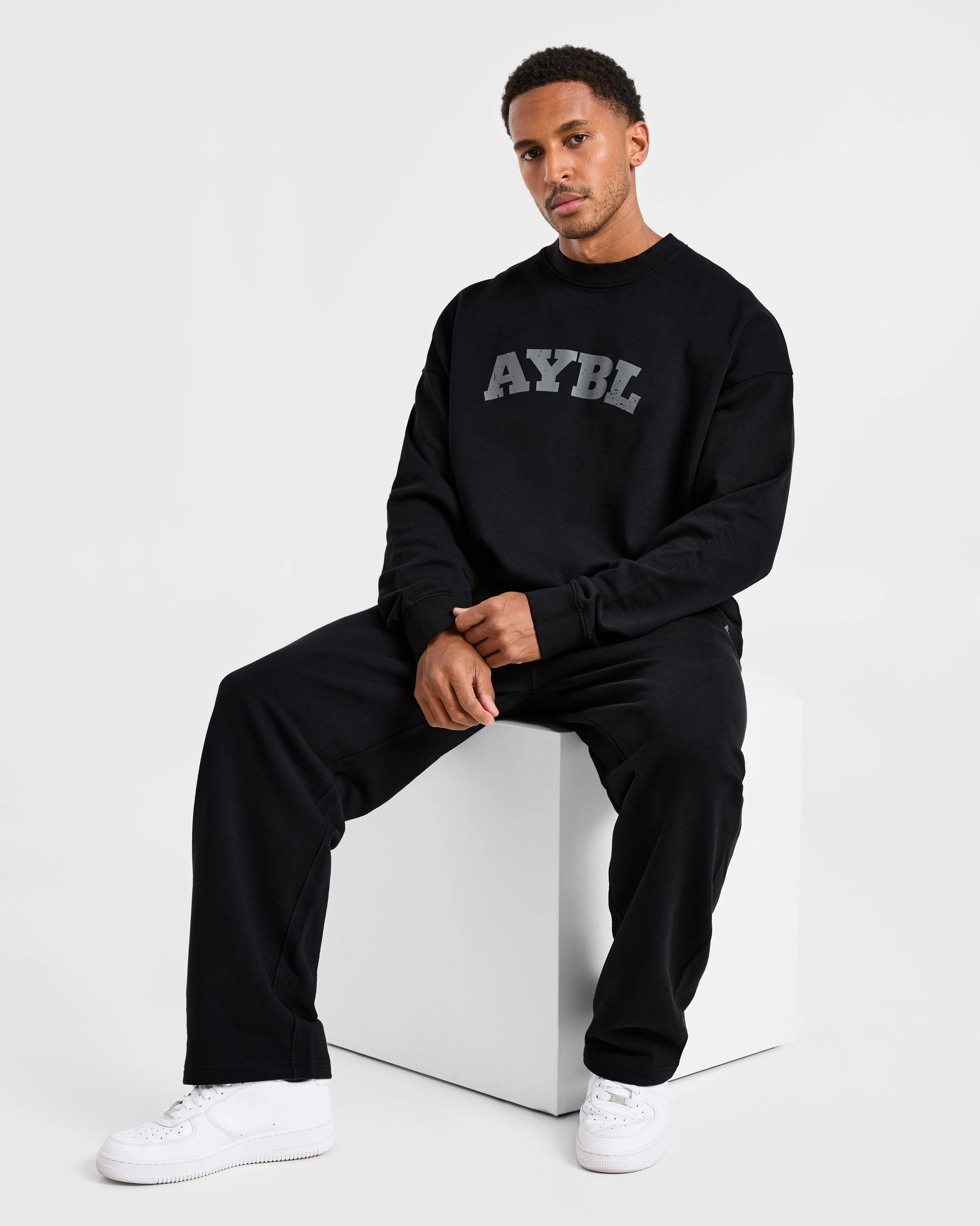 Elite Sweater - Black/Charcoal - Image 8